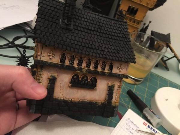 Chapel, Warhammer Fantasy, Work In Progress