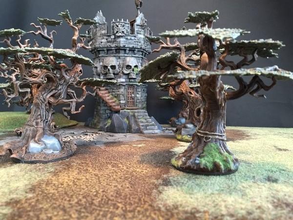 Deathknell, Deathknell Watch, Terrain, Tower, Warhammer Fantasy, Watch Tower, Wizard Tower
