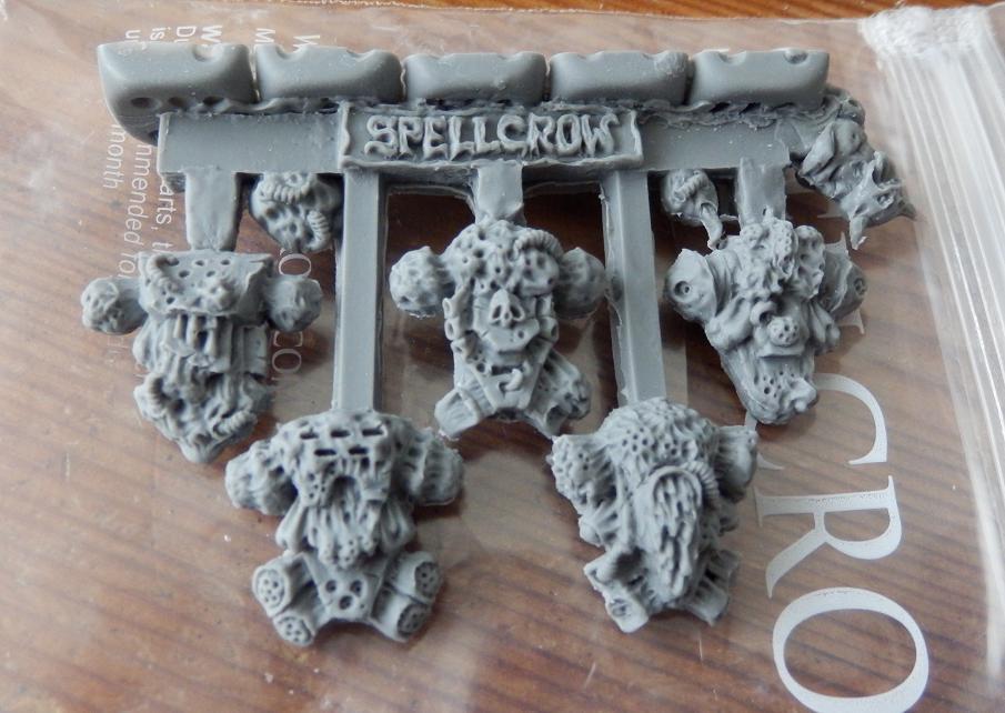 Spellcrow Nurgle back packs