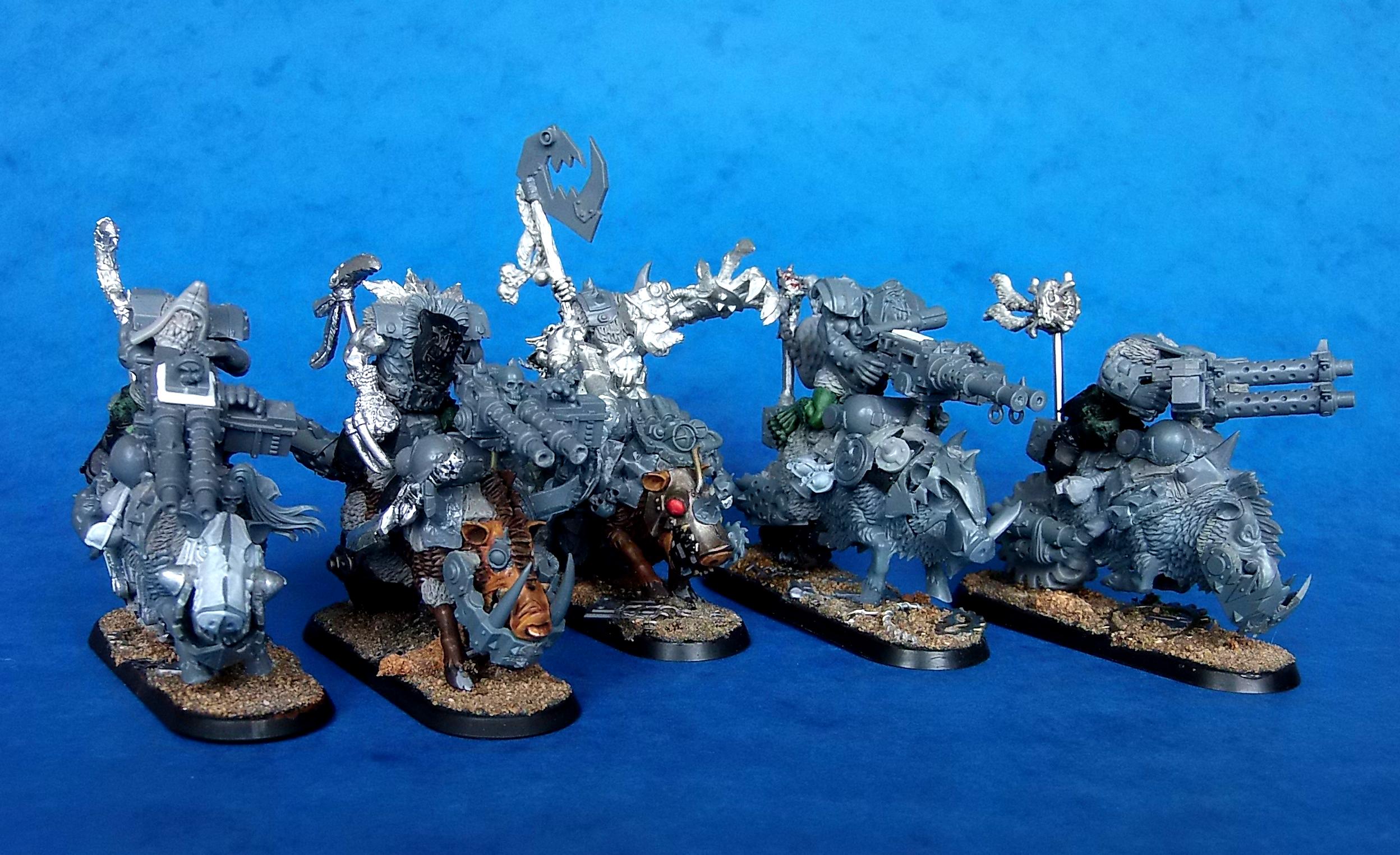 Cyboars, Feral, Orks