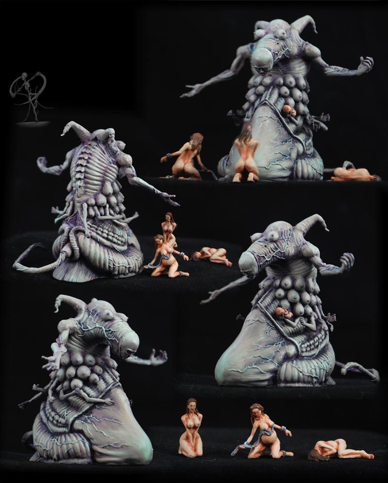 Body Horror, Horrors, Kingdom Death, Monster, Nsfw, Nude