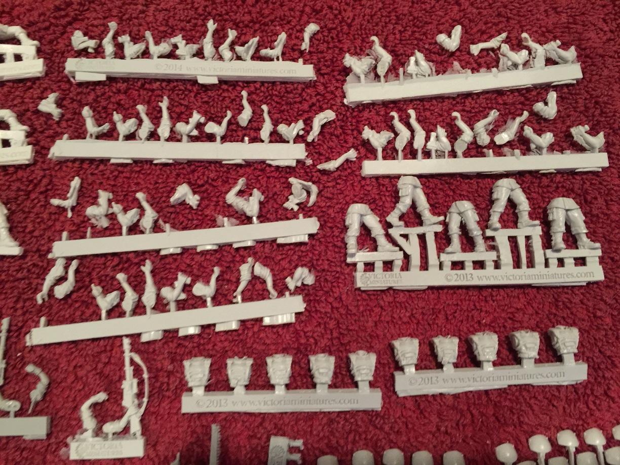 Female Arcadian arms and torsos