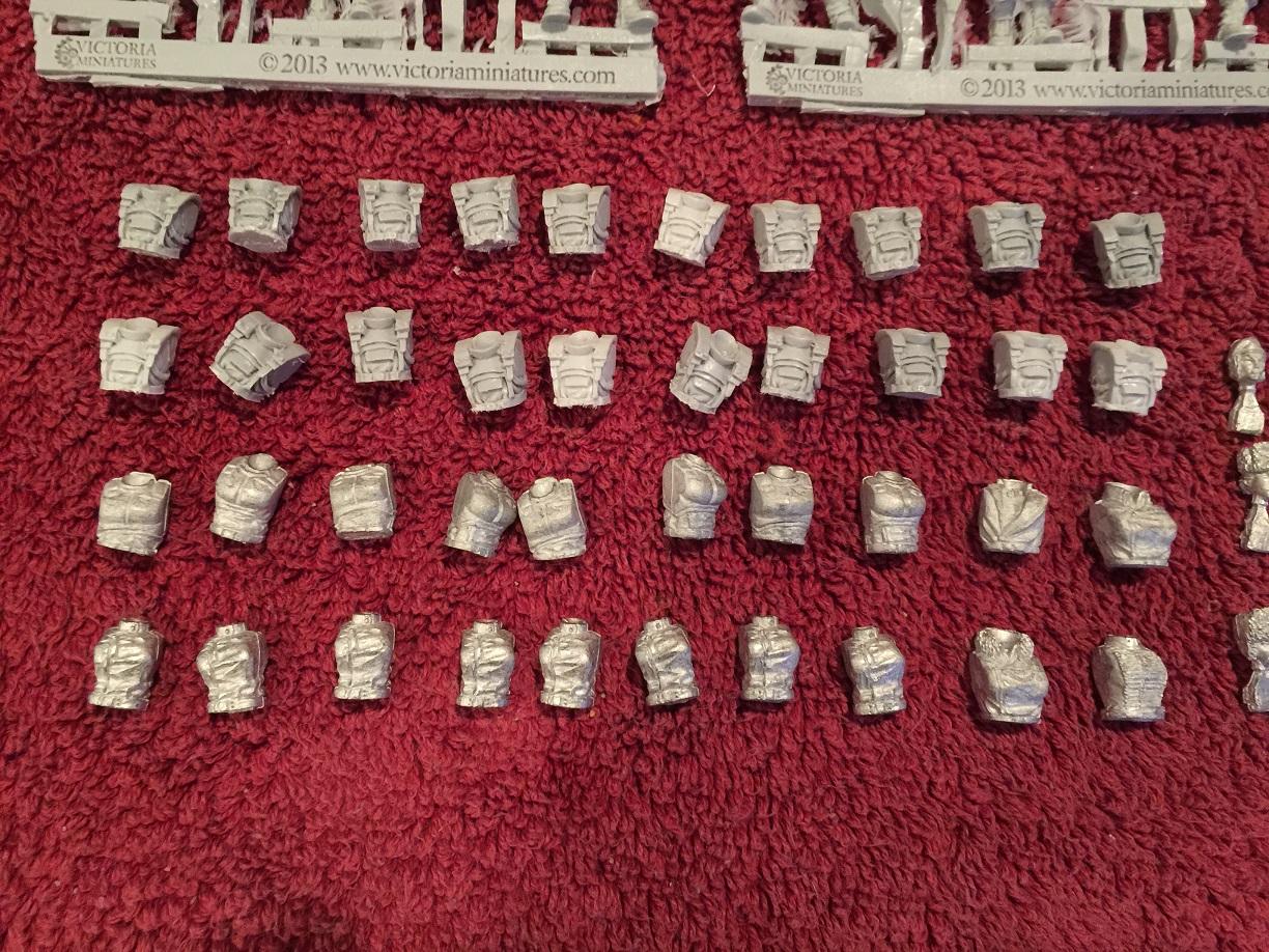 Male Arcadian and female Eureka torsos