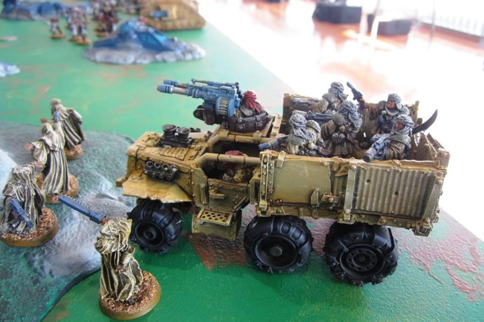 Imperial Guard, Orks, Tallarn Desert Raiders, Truck