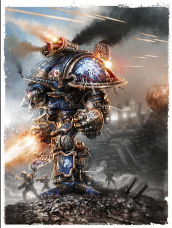 Artwork, Imperial Knights, Warhammer 40,000