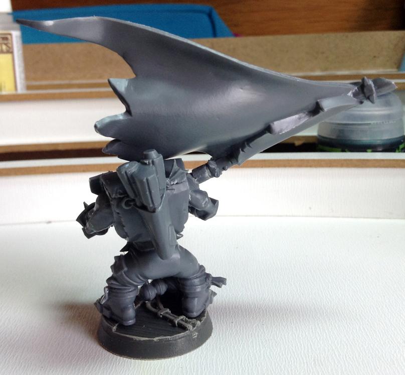 Nob, Orks, Red Corsairs, Work In Progress