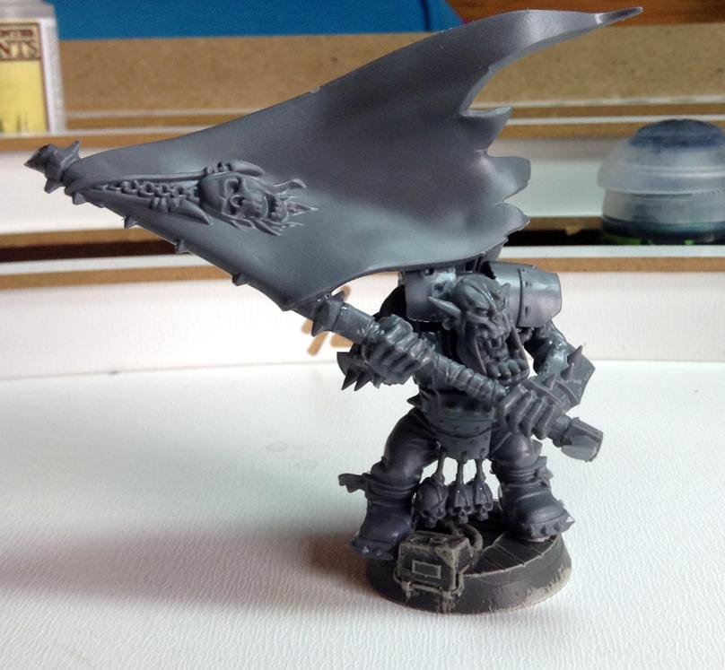Nob, Orks, Red Corsairs, Work In Progress