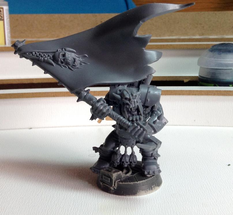 Nob, Orks, Red Corsairs, Work In Progress