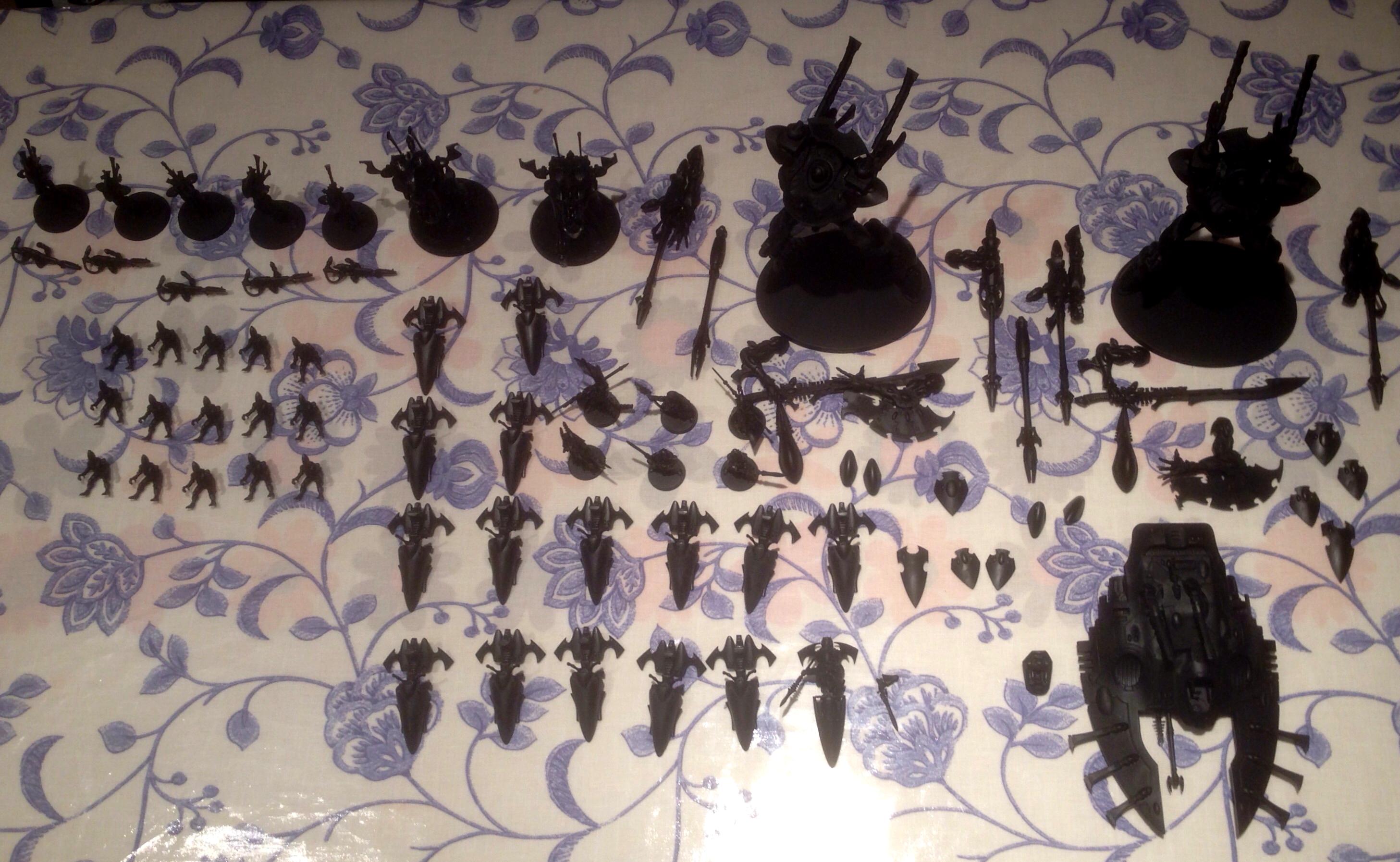 Eldar, Iyanden, Jet Bikes, Work In Progress, Wraith