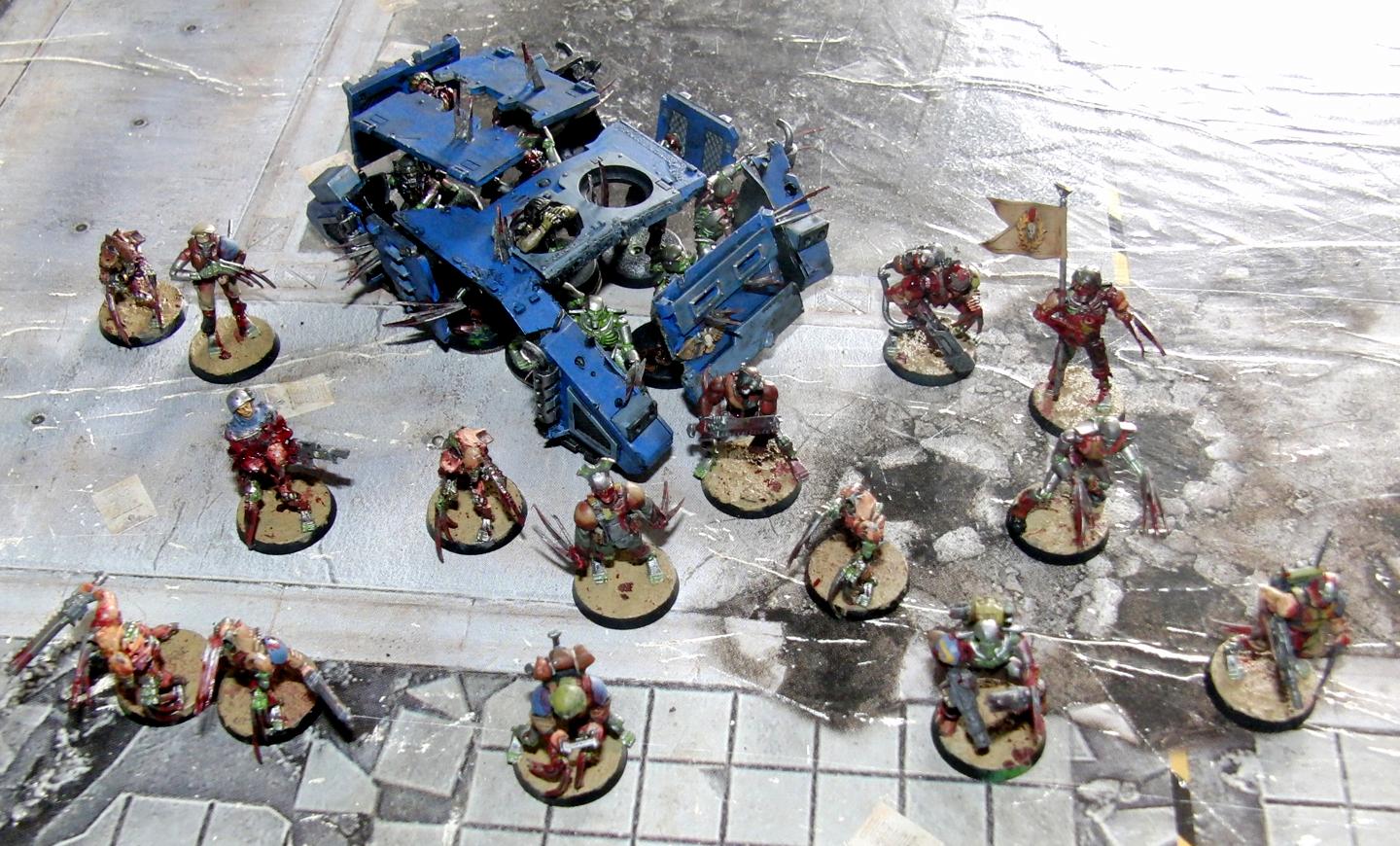 Blanche, Blood, Conversion, Flayed, Flesh, Imperial Guard, Necrons, Warhammer 40,000