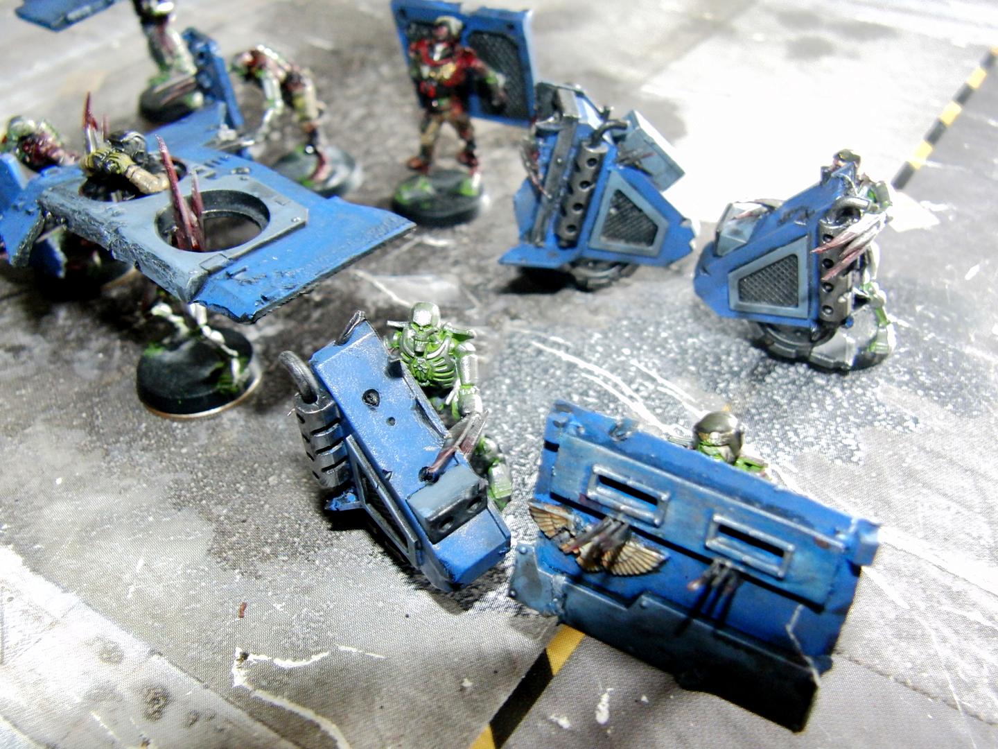 Blanche, Blood, Conversion, Flayed, Flesh, Imperial Guard, Necrons, Warhammer 40,000