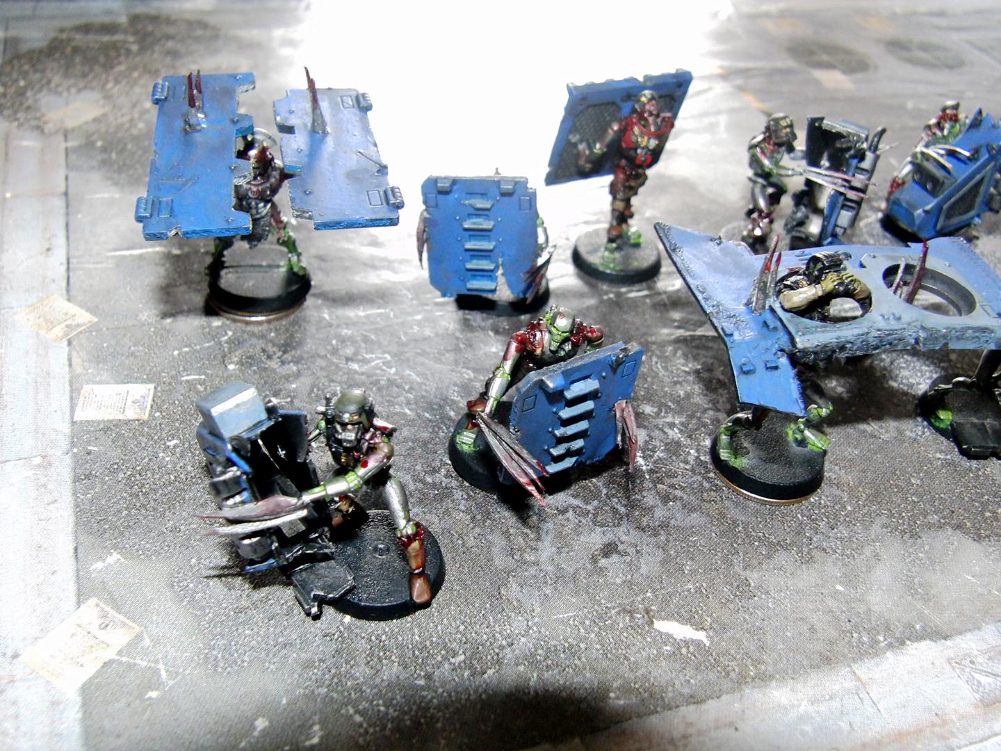 Blanche, Blood, Conversion, Flayed, Flesh, Imperial Guard, Necrons, Warhammer 40,000