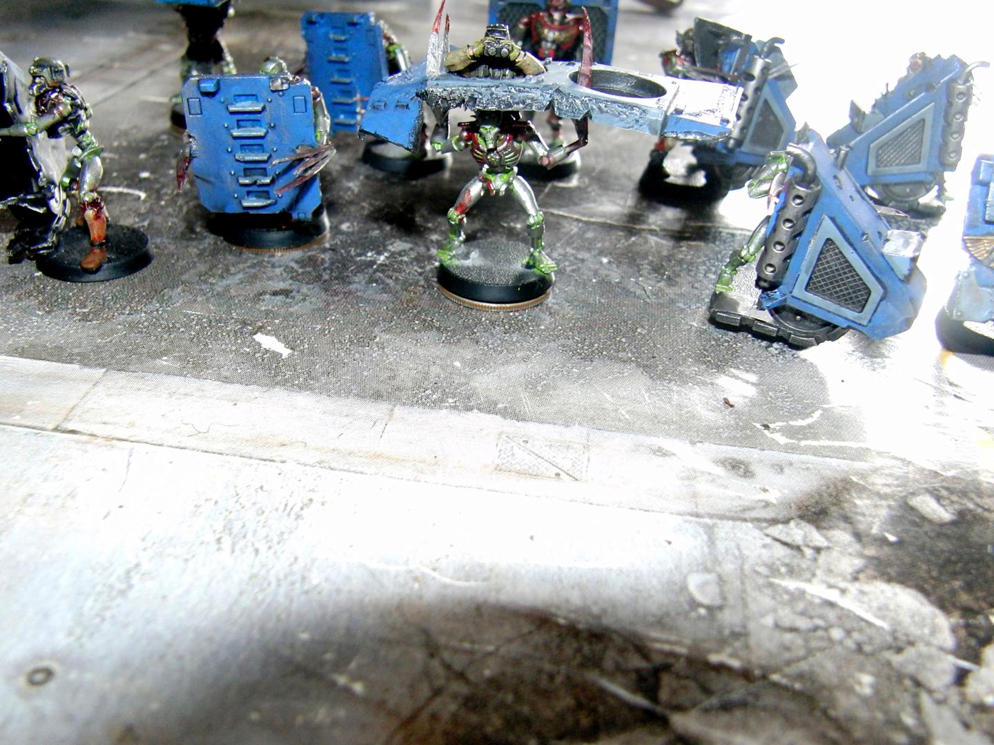 Blanche, Blood, Conversion, Flayed, Flesh, Imperial Guard, Necrons, Warhammer 40,000