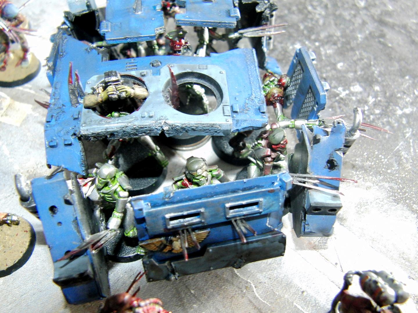 Blanche, Blood, Conversion, Flayed, Flesh, Imperial Guard, Necrons, Warhammer 40,000