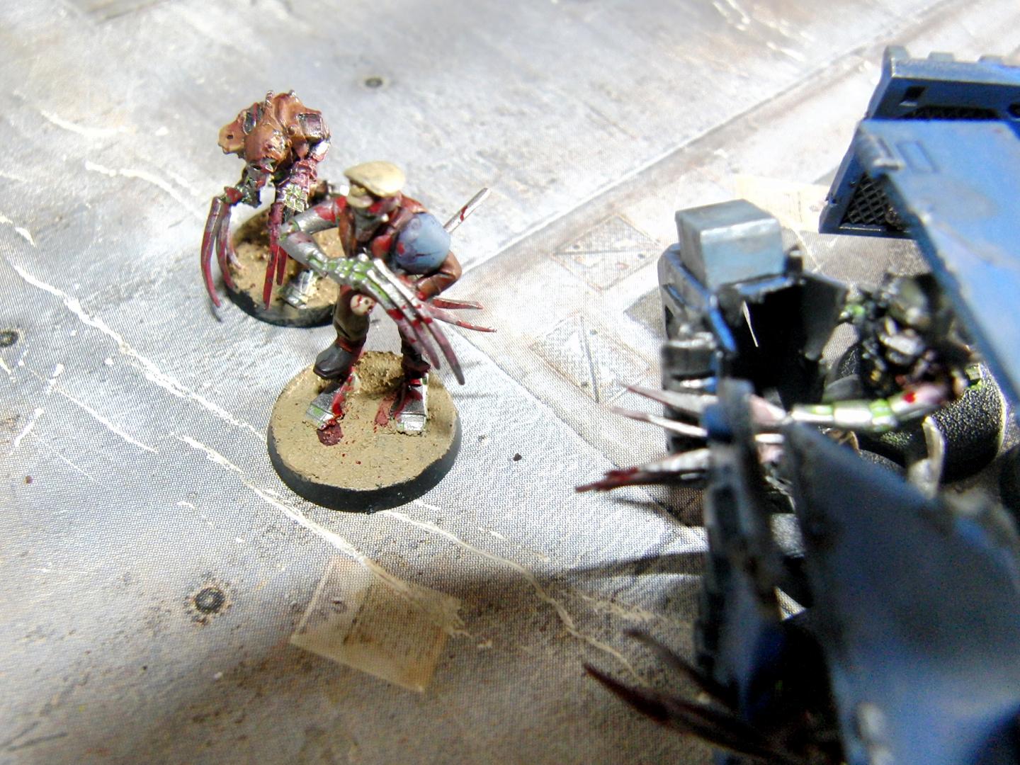 Blanche, Blood, Conversion, Flayed, Flesh, Imperial Guard, Necrons, Warhammer 40,000