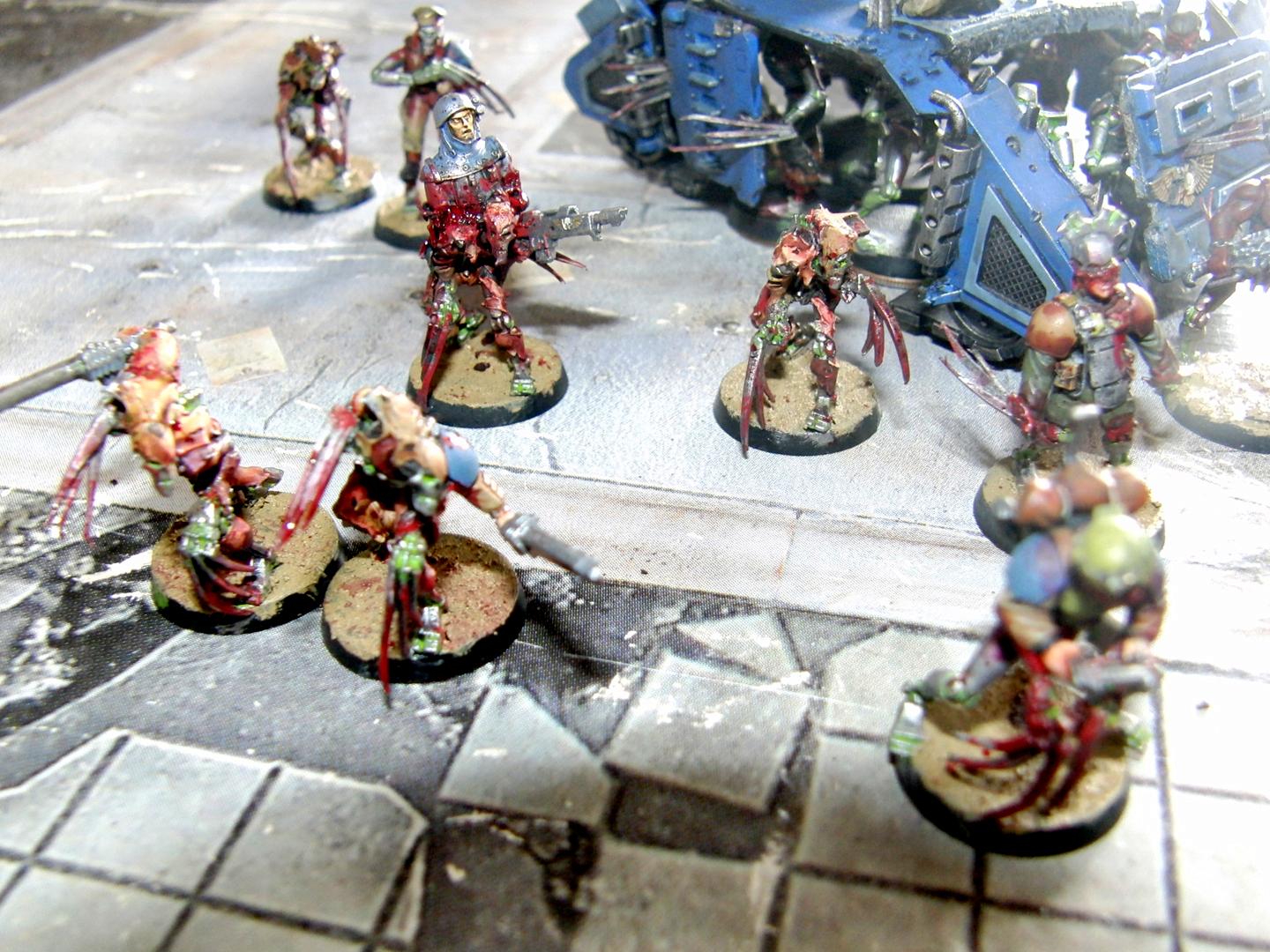 Blanche, Blood, Conversion, Flayed, Flesh, Imperial Guard, Necrons, Warhammer 40,000