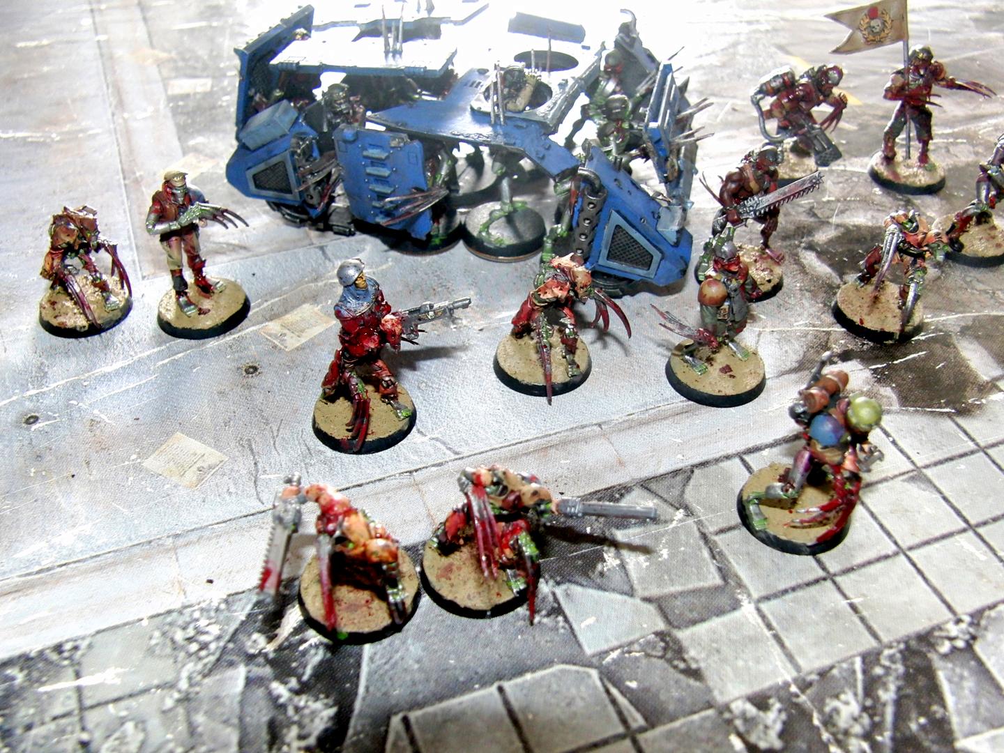 Blanche, Blood, Conversion, Flayed, Flesh, Imperial Guard, Necrons, Warhammer 40,000