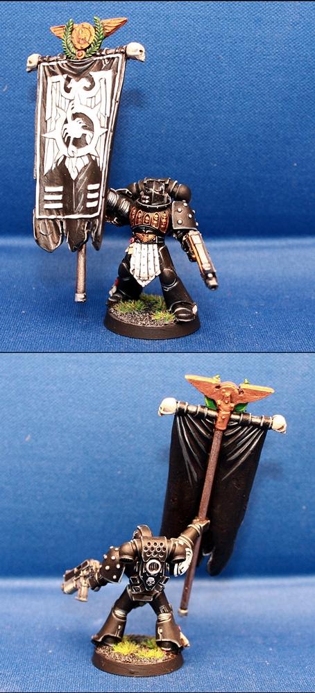 B&amp;W ForgeWorld Red Scorpions Banner Bearer