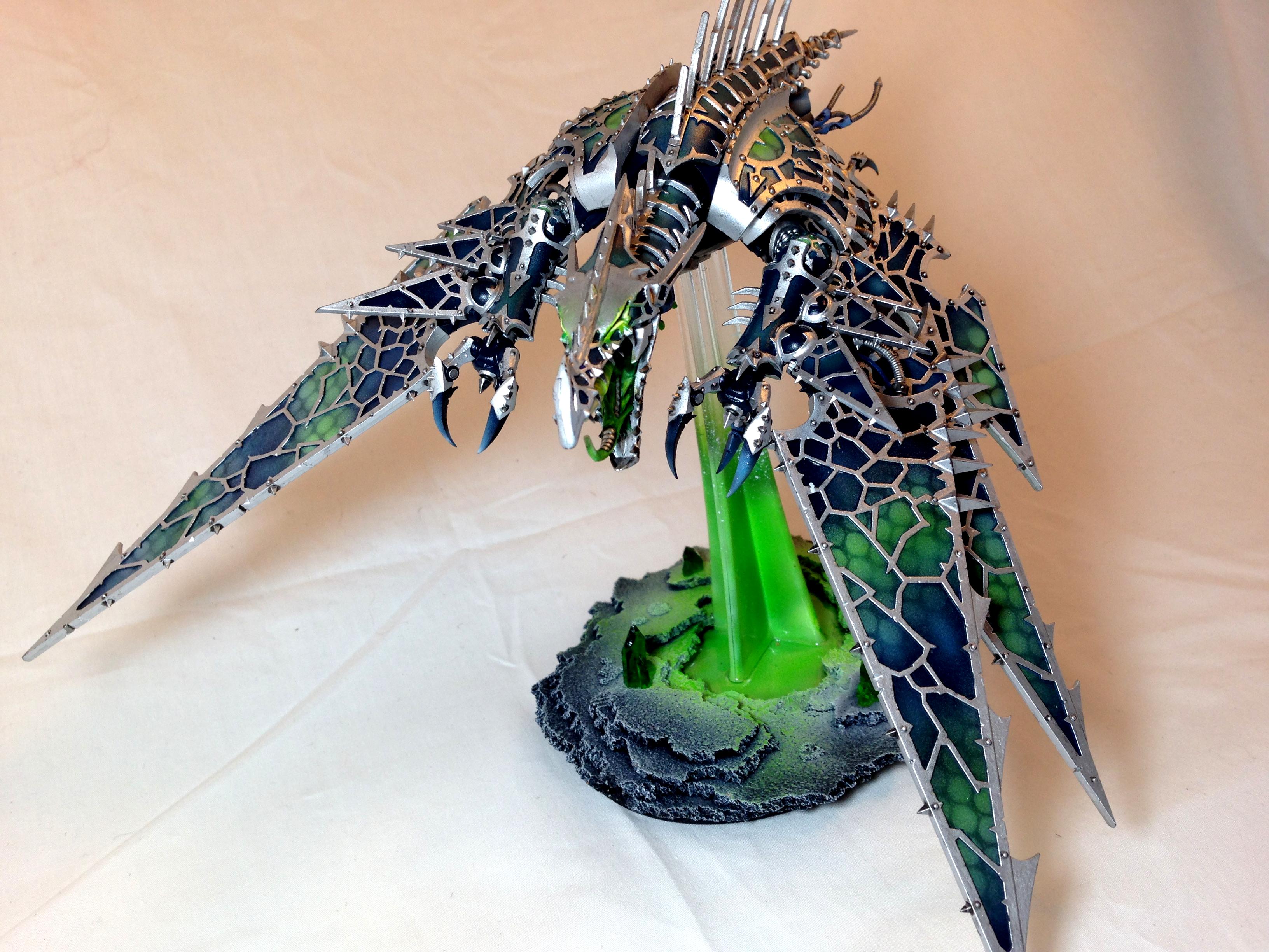 Alpha Legion, Aribrush, Chaos, Chaos Space Marines, Daemons, Flyer, Heldrake