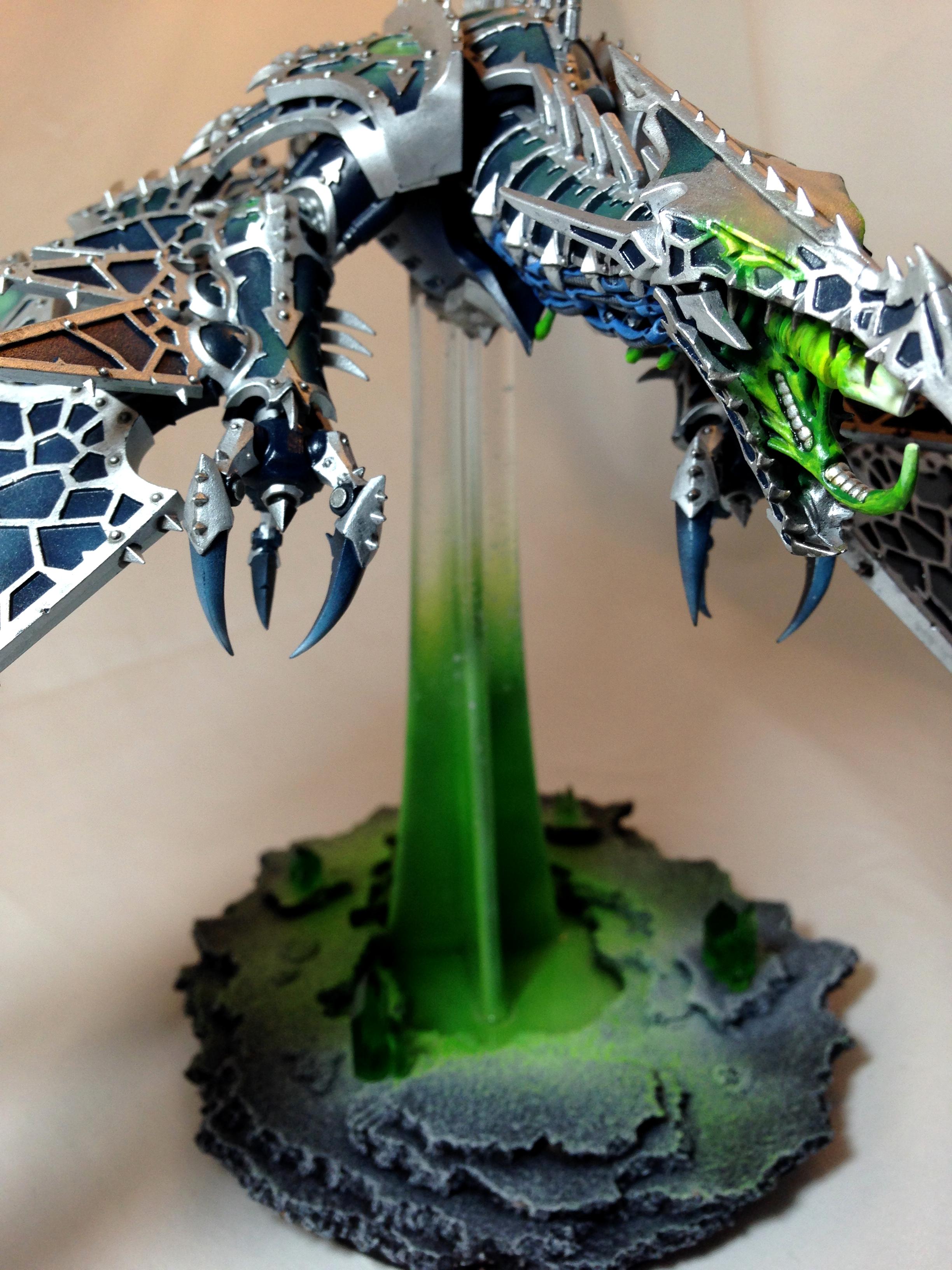 Alpha Legion, Aribrush, Chaos, Chaos Space Marines, Daemons, Flyer, Heldrake