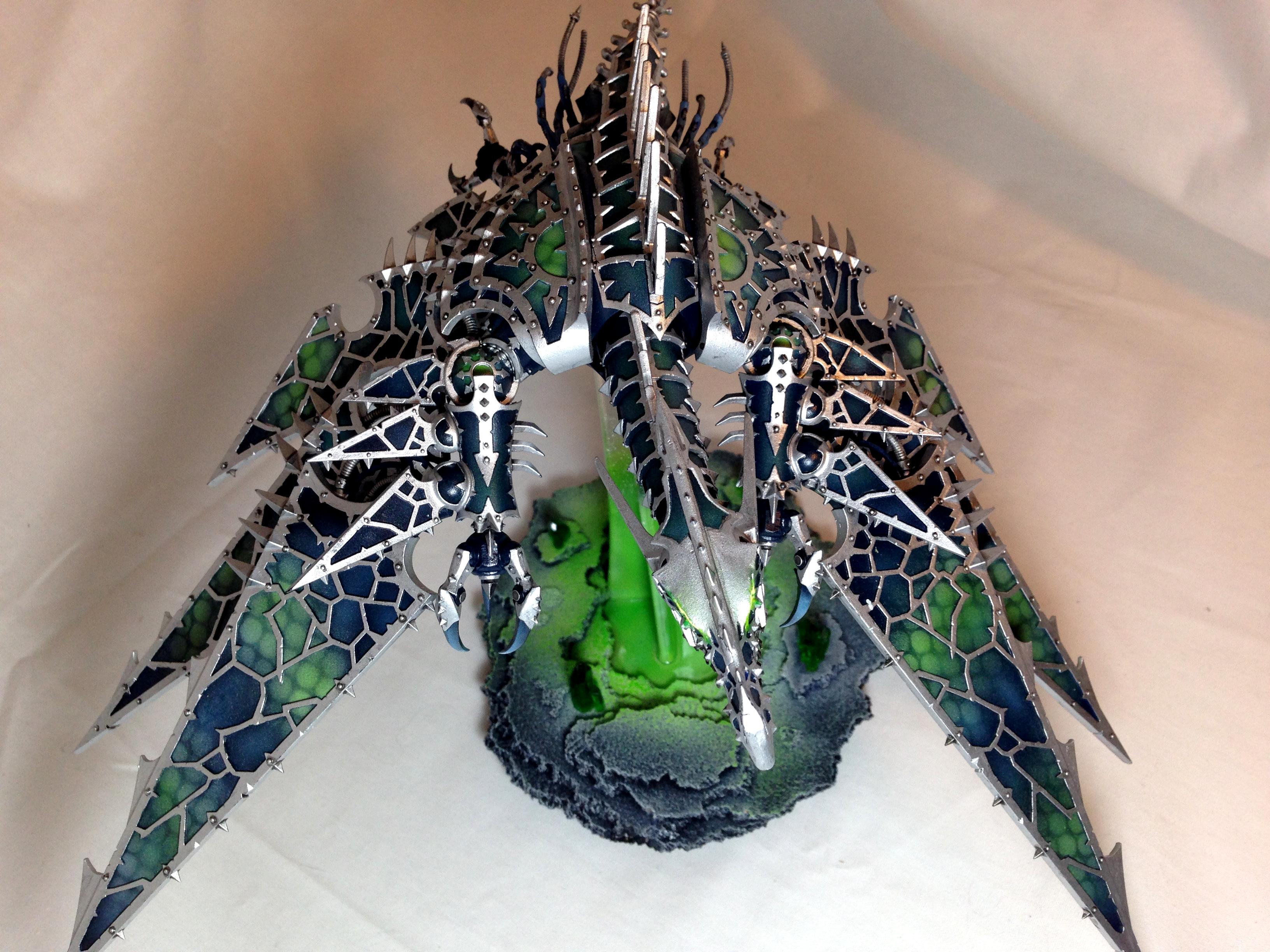 Alpha Legion, Aribrush, Chaos, Chaos Space Marines, Daemons, Flyer, Heldrake