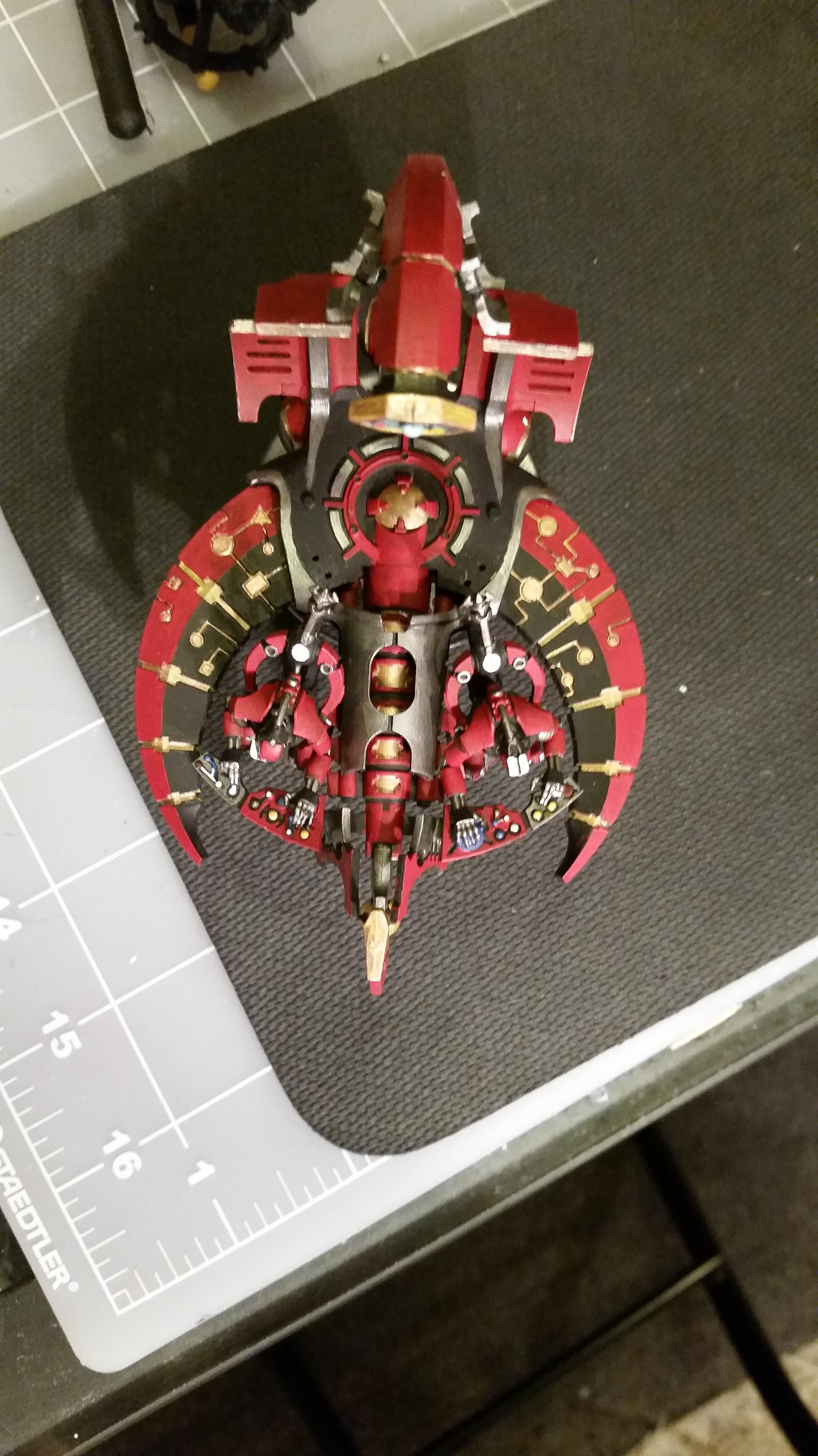 Annihilation Barge, Necrons, Red