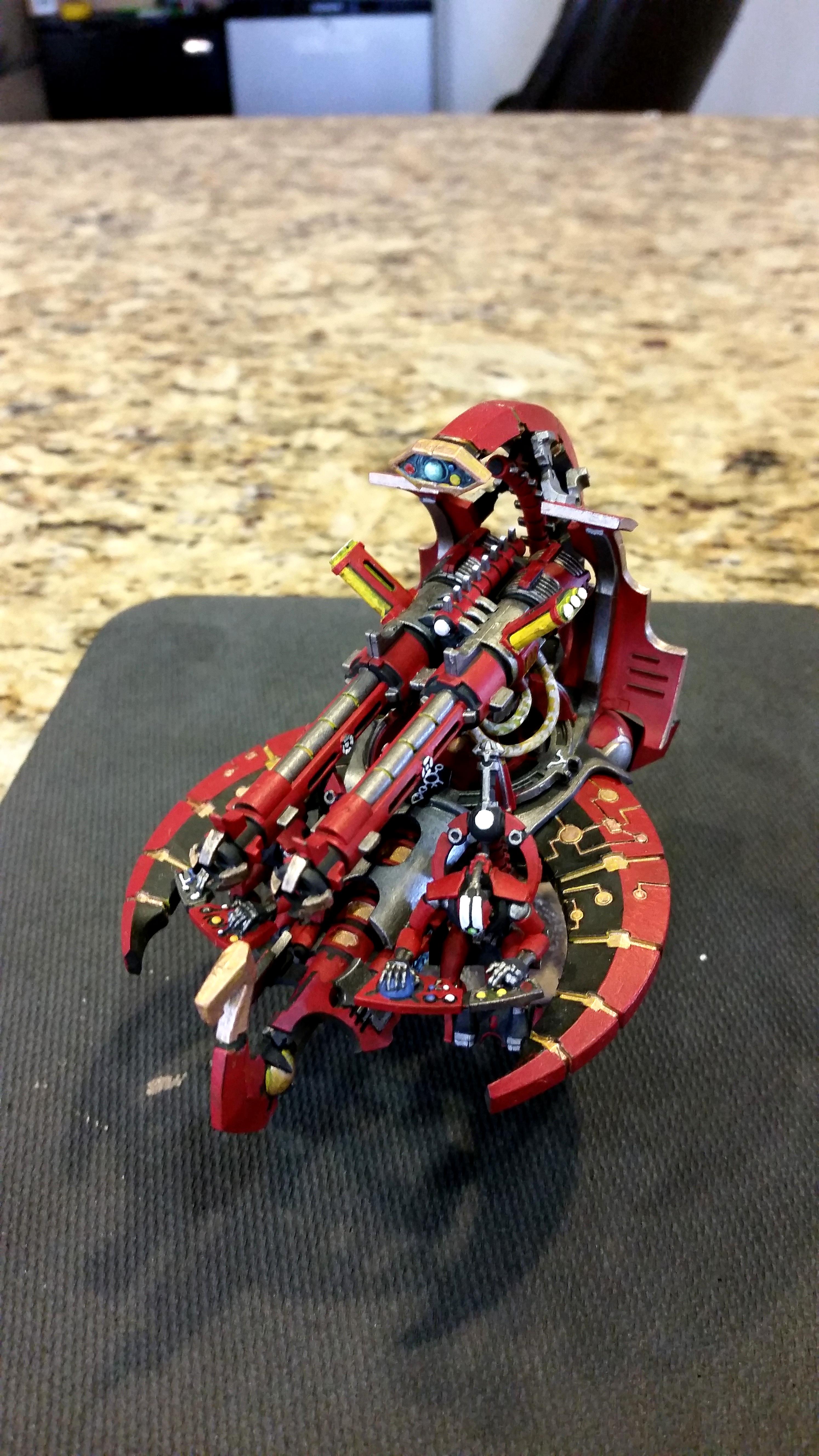 Annihilation Barge, Necrons, Red