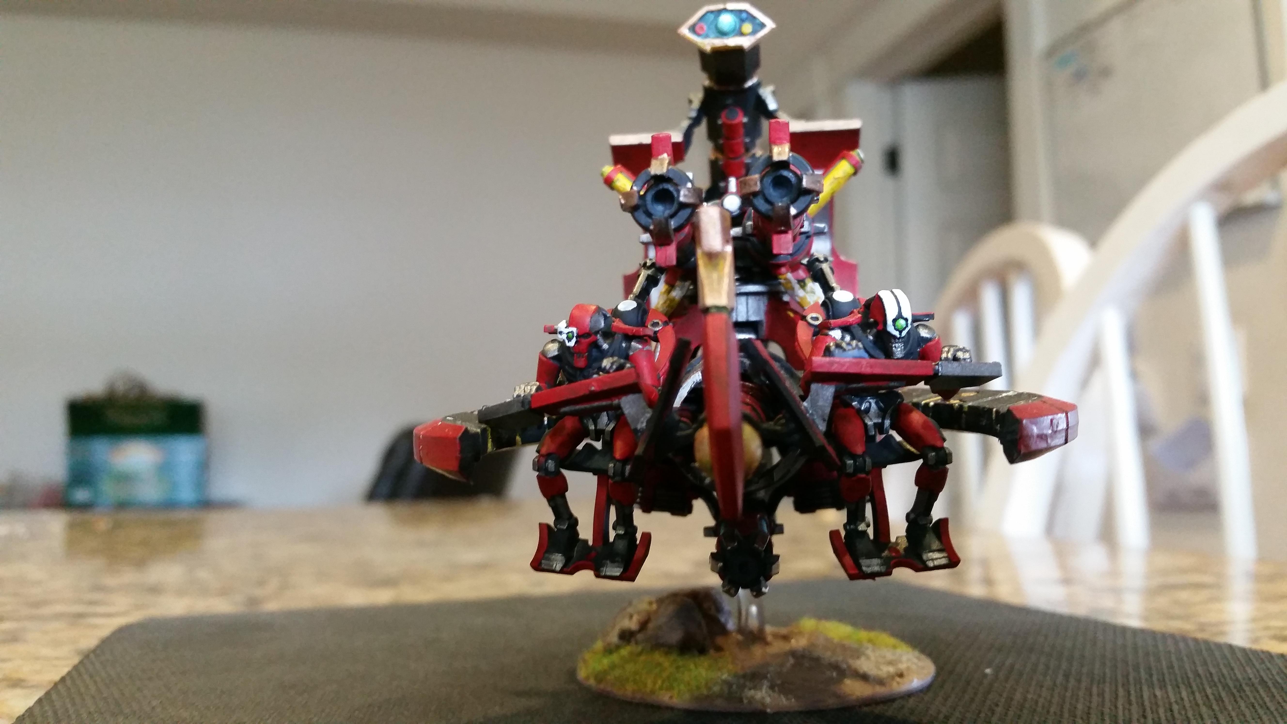 Annihilation Barge, Necrons, Red