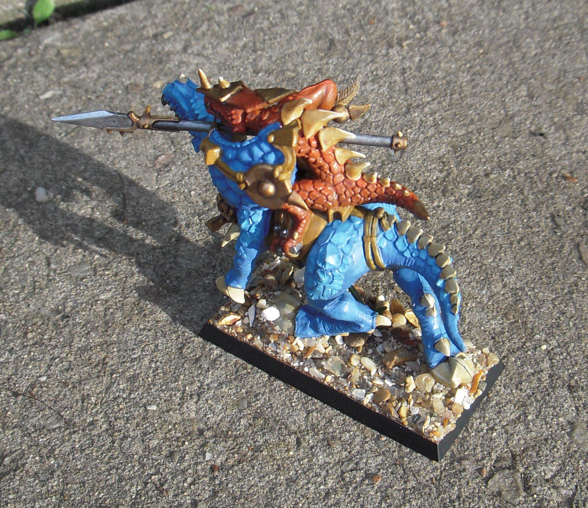 Cavalry, Dakka (unofficial) Monthly Painting Challenge 3, Gamesworkshop, Lizardmen, Saurus, Warhammer Fantasy