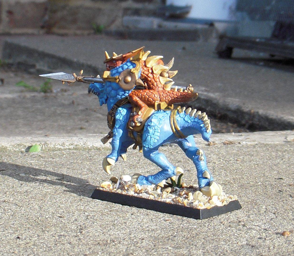 Cavalry, Dakka (unofficial) Monthly Painting Challenge 3, Gamesworkshop, Lizardmen, Saurus, Warhammer Fantasy
