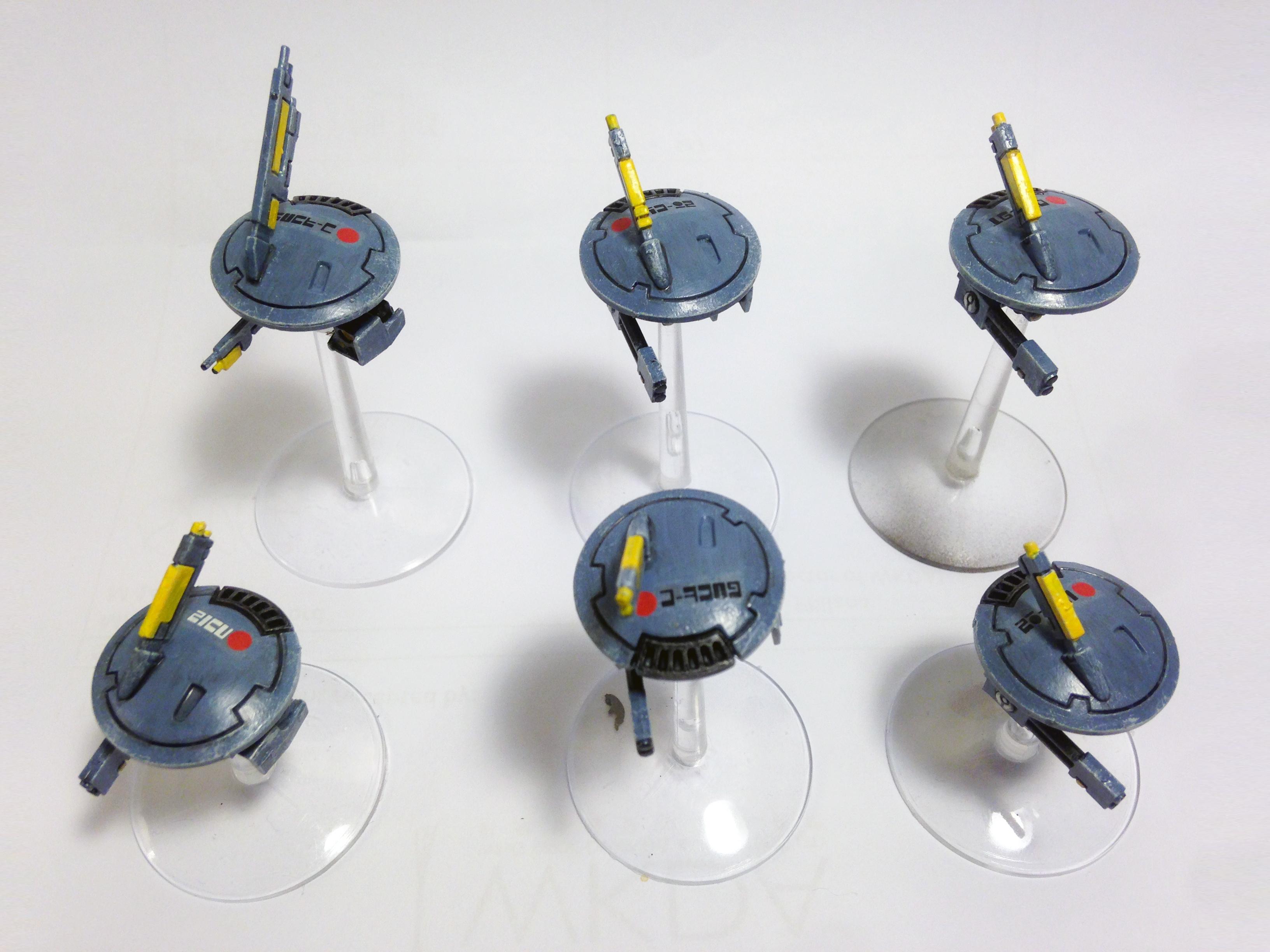 Drones, Marker Drones, Tau