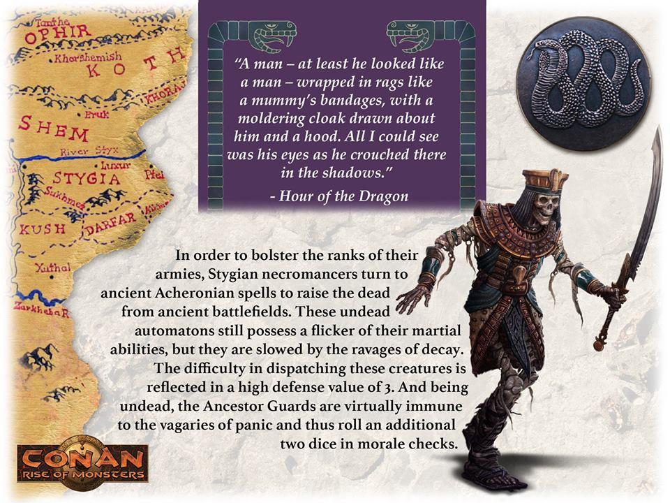 Conan, Egypt, Skeletons