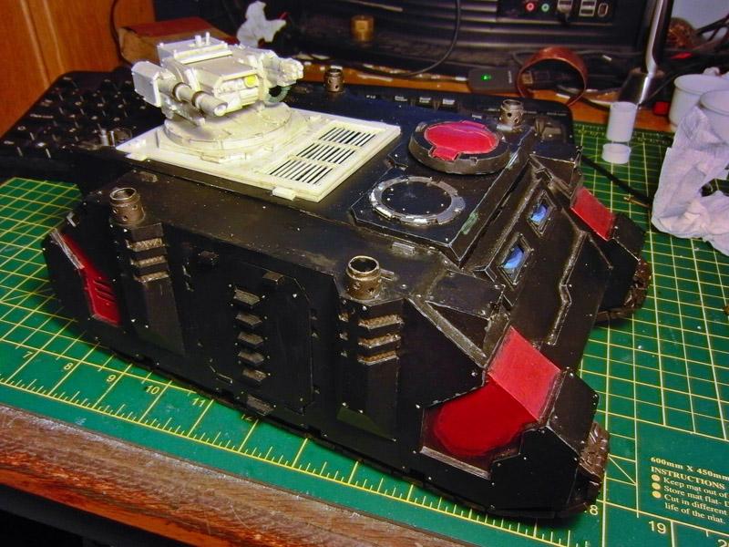 54mm, Inquisitor, Razorback, Work In Progress