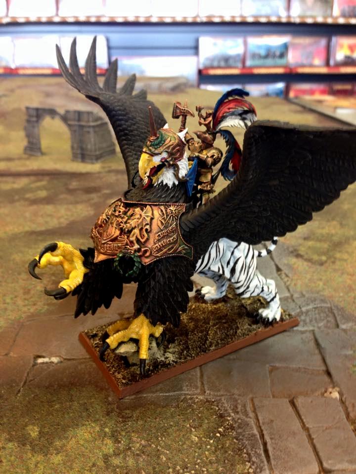 Deathclaw, Empire, Griffon, Karl Franz, Warhammer Fantasy