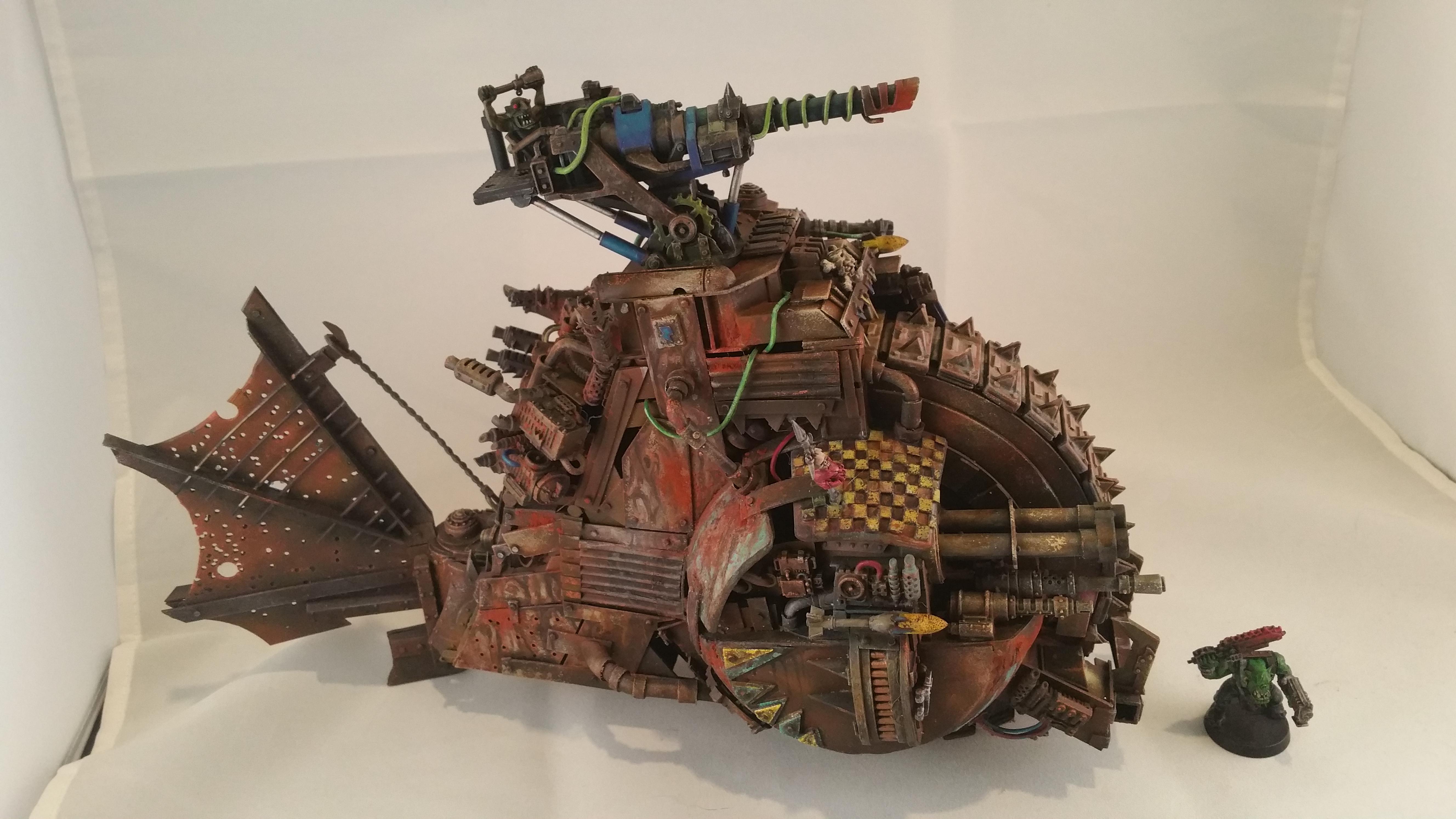 Build, Kitbash, Orks, Piranha, Scratch, Warhammer 40,000, Wheel