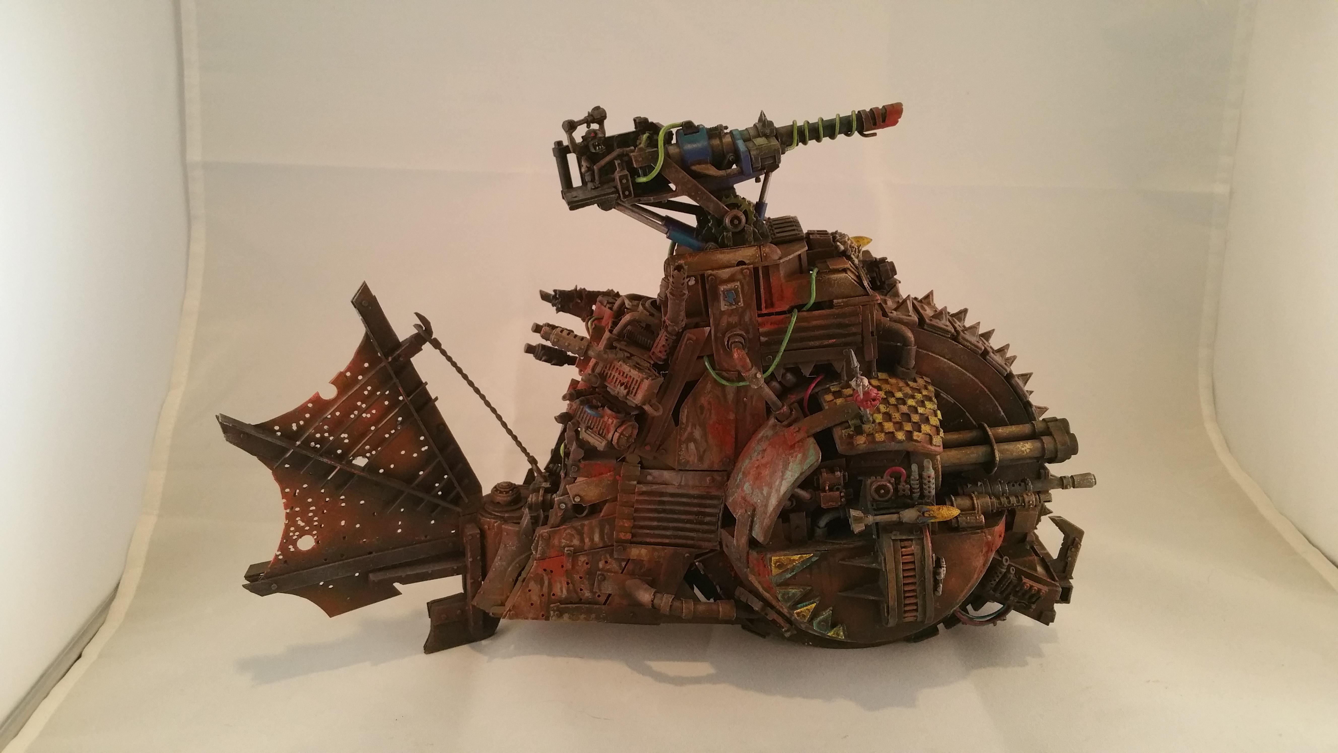 Build, Kitbash, Orks, Piranha, Scratch, Warhammer 40,000, Wheel