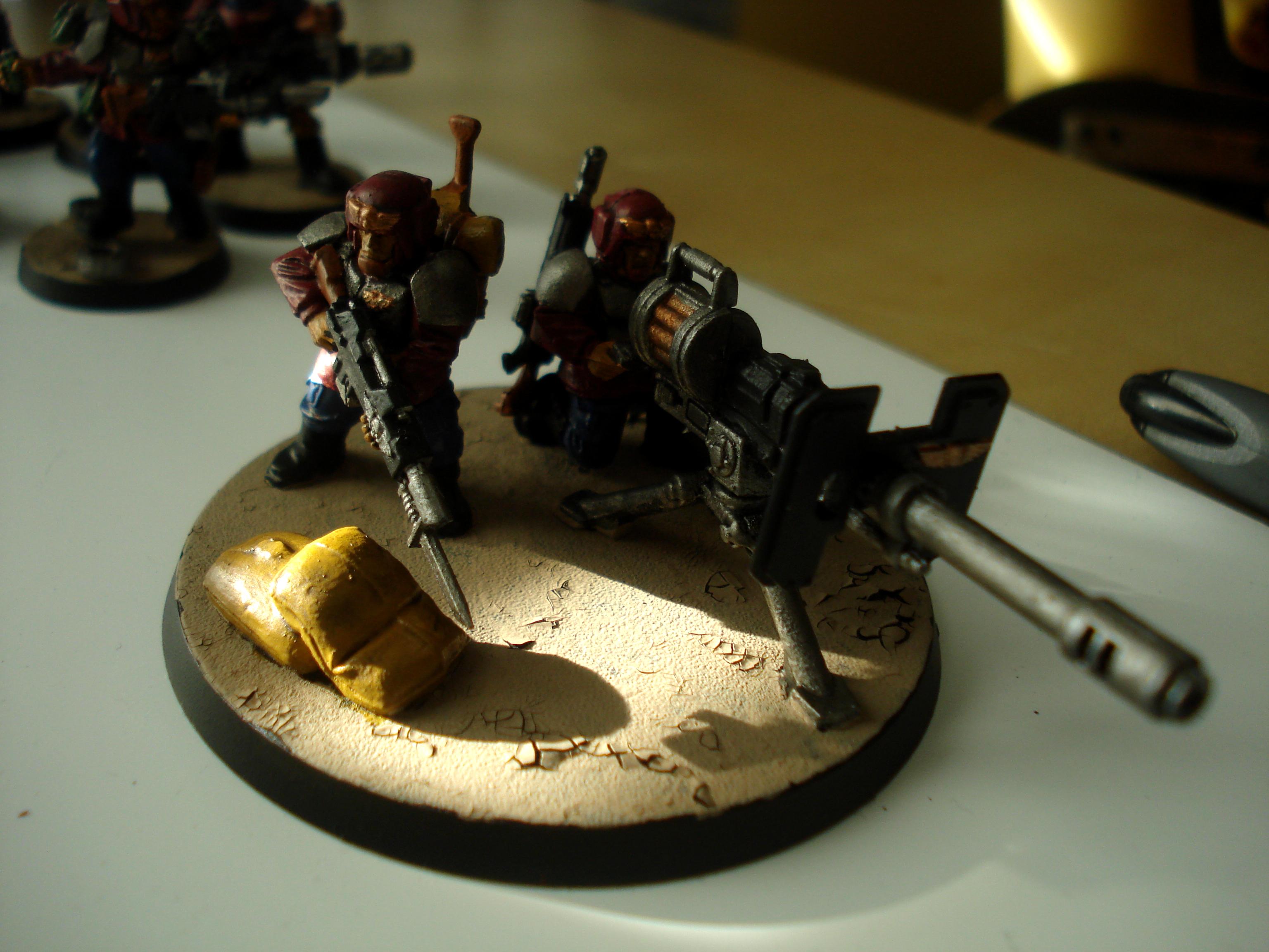 Astra Militarum, Cadians, Games Workshop, Heavy Weapons Team, Imperial Guard, Warhammer 40,000, Warhmmer 40