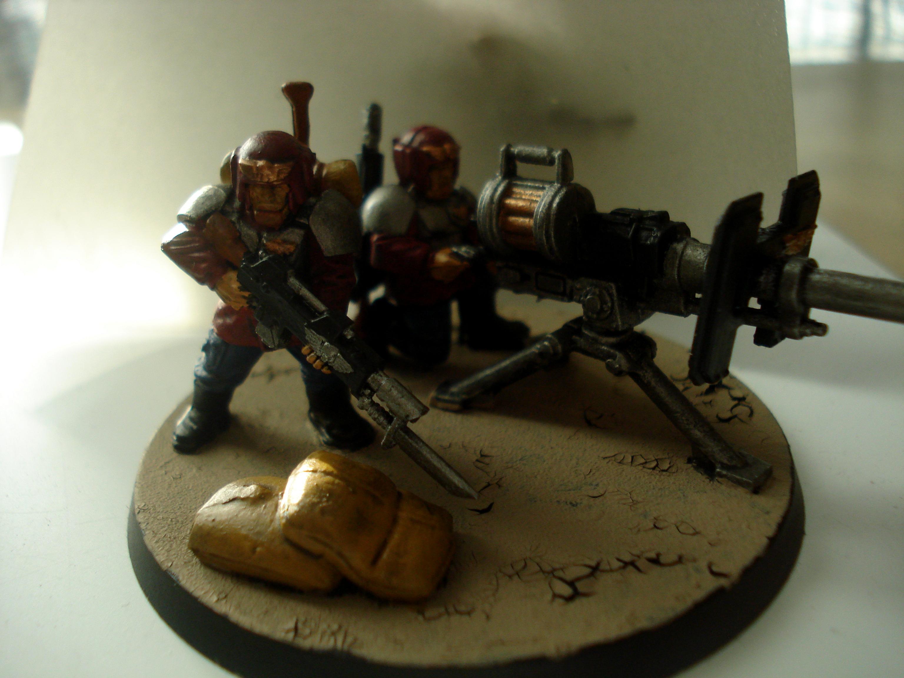 Astra Militarum, Cadians, Games Workshop, Heavy Weapons Team, Imperial Guard, Warhammer 40,000, Warhmmer 40