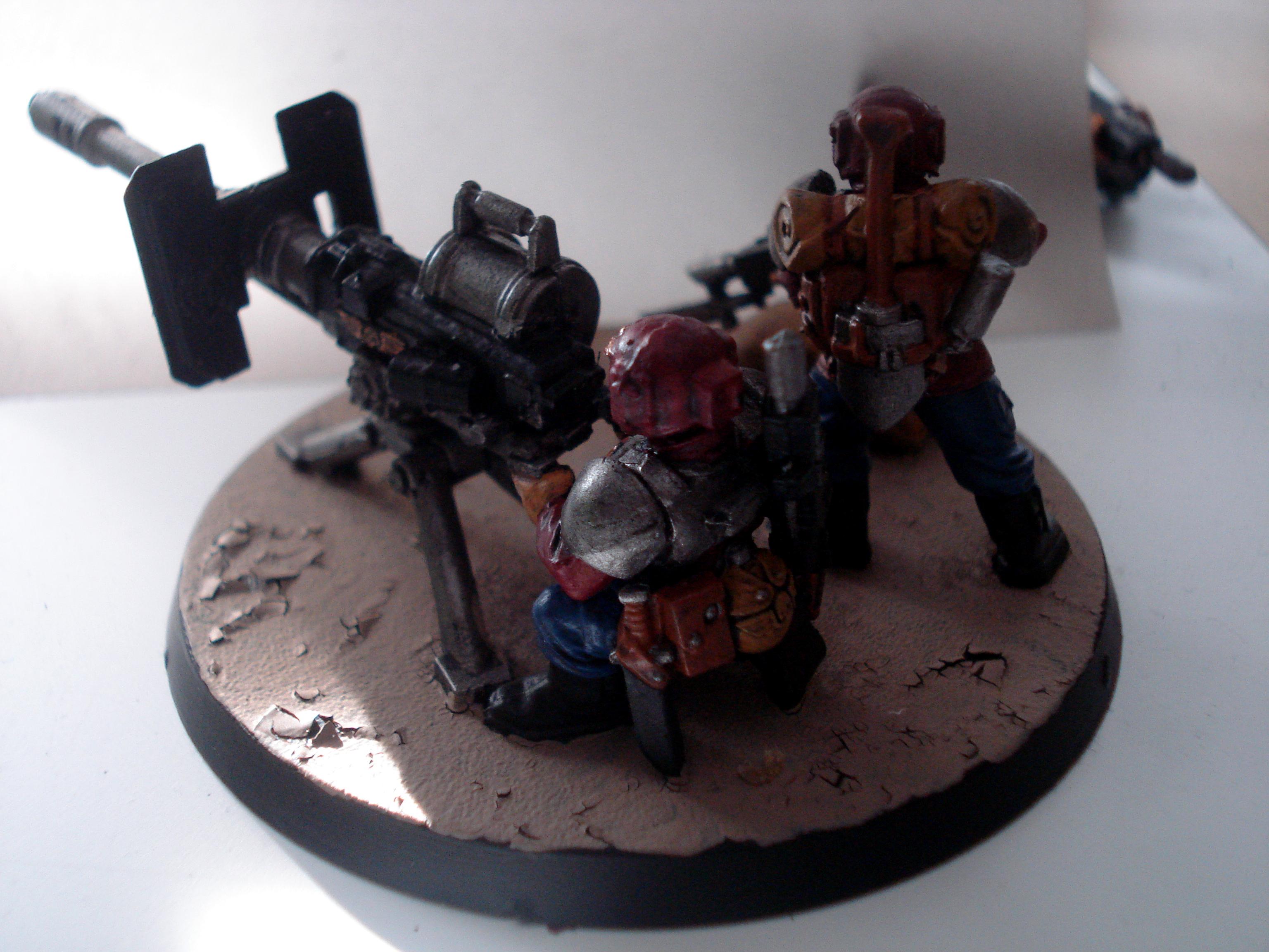 Astra Militarum, Cadians, Games Workshop, Heavy Weapons Team, Imperial Guard, Warhammer 40,000, Warhmmer 40
