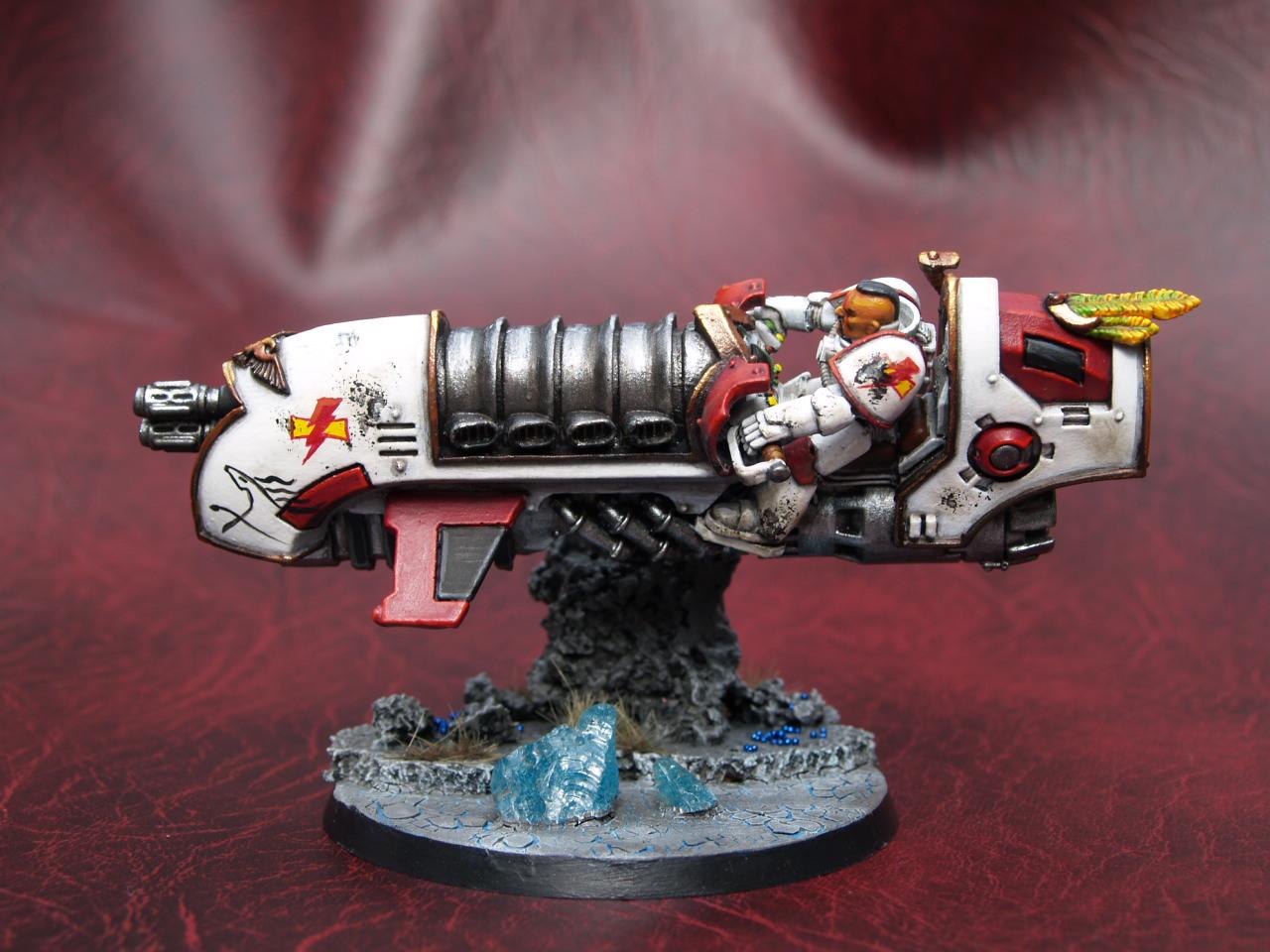 White Scars Jet Bike