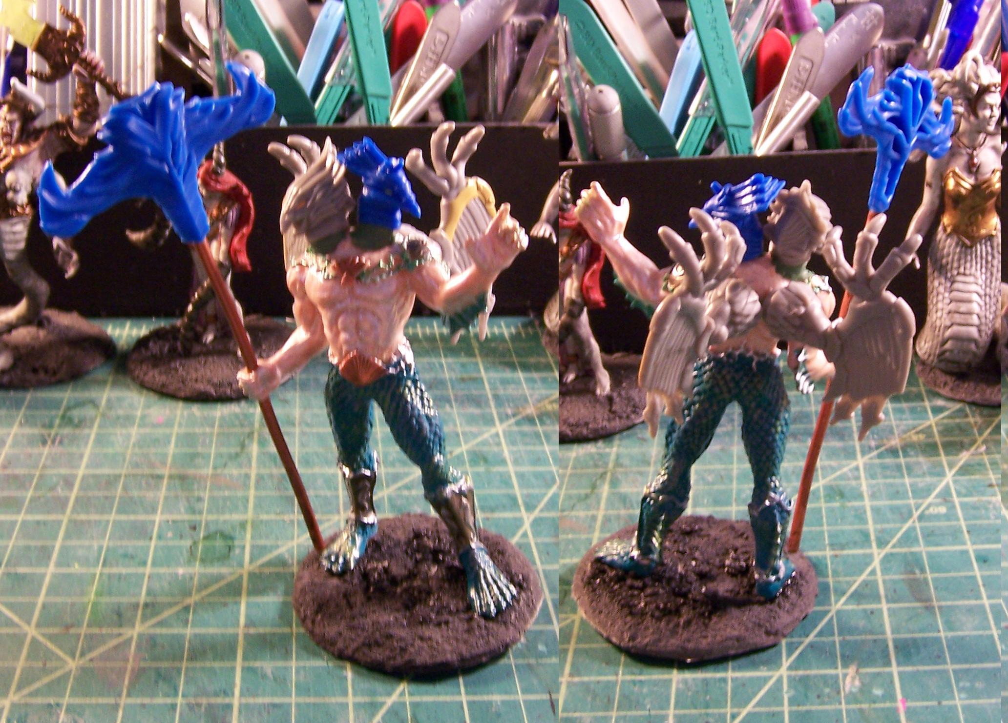 Chaos, Custom, Daemons, Sculpted, Warhammer 40,000