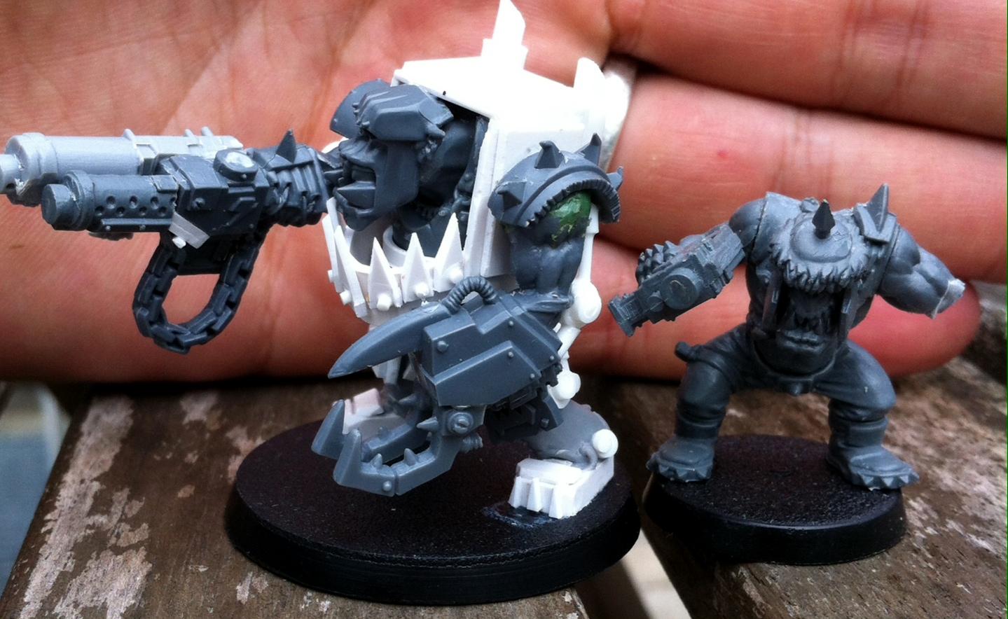 Black Orc, Black Ork, Boss, Meganob, Nob