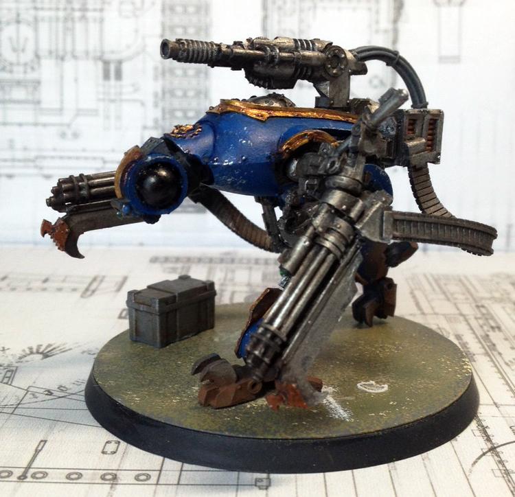 Ad Mech, Conversion, Forge World, Mechanicus, Robot, Vorax, Warhammer 40,000