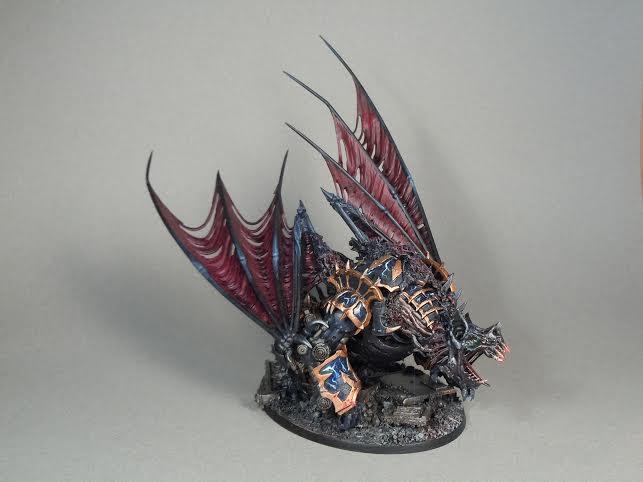 Chaos Space Marines, Conversion, Maulerfiend, Night Lords