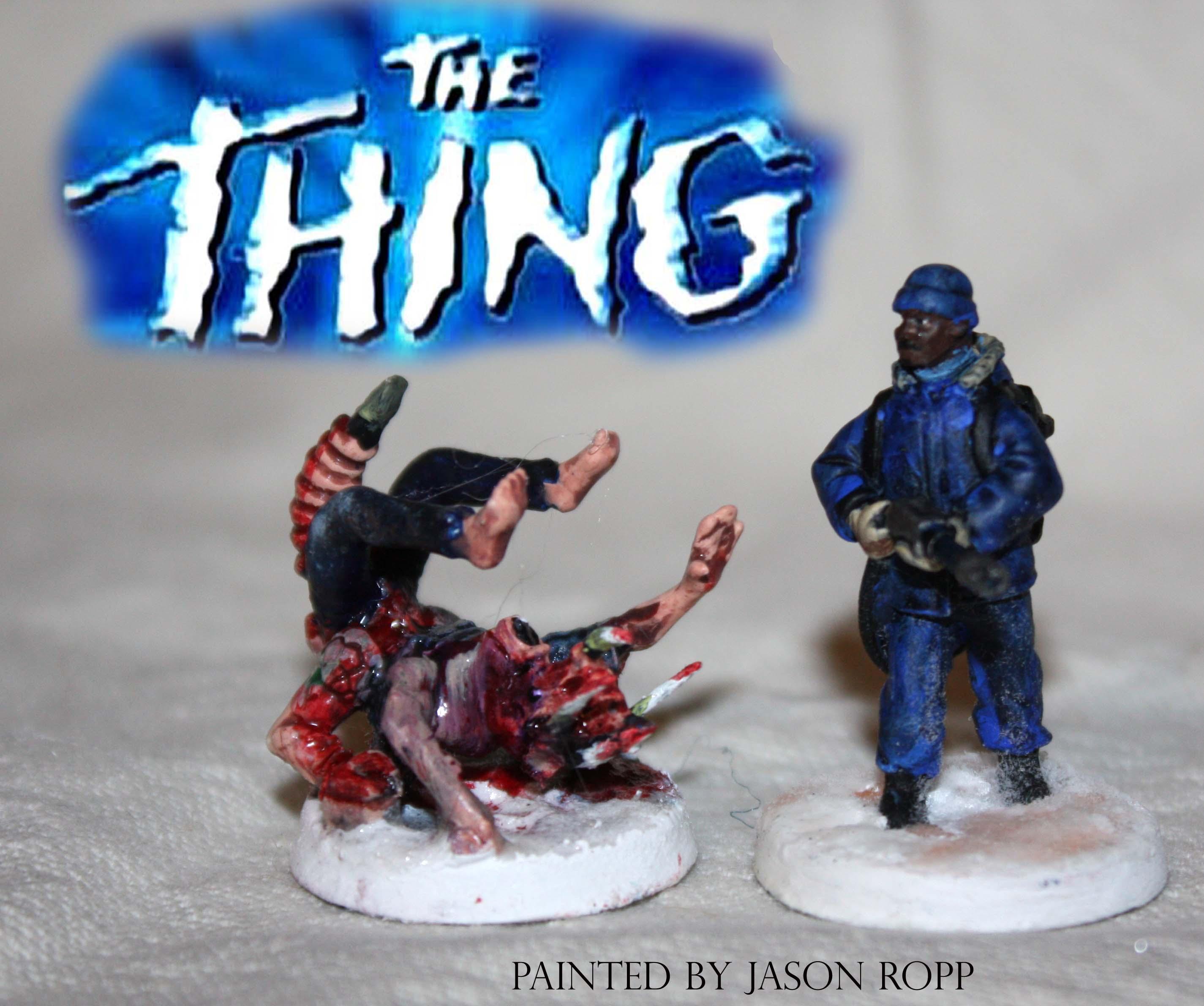 28mm, Alien, Alines Vs Predator, Avp, Contortionist, Conversion, From Another World, Horrorclix, Miniature, Miniatures, Monster, The Thing, Thing, Things, Wargame, Warhammer 40,000, Weird