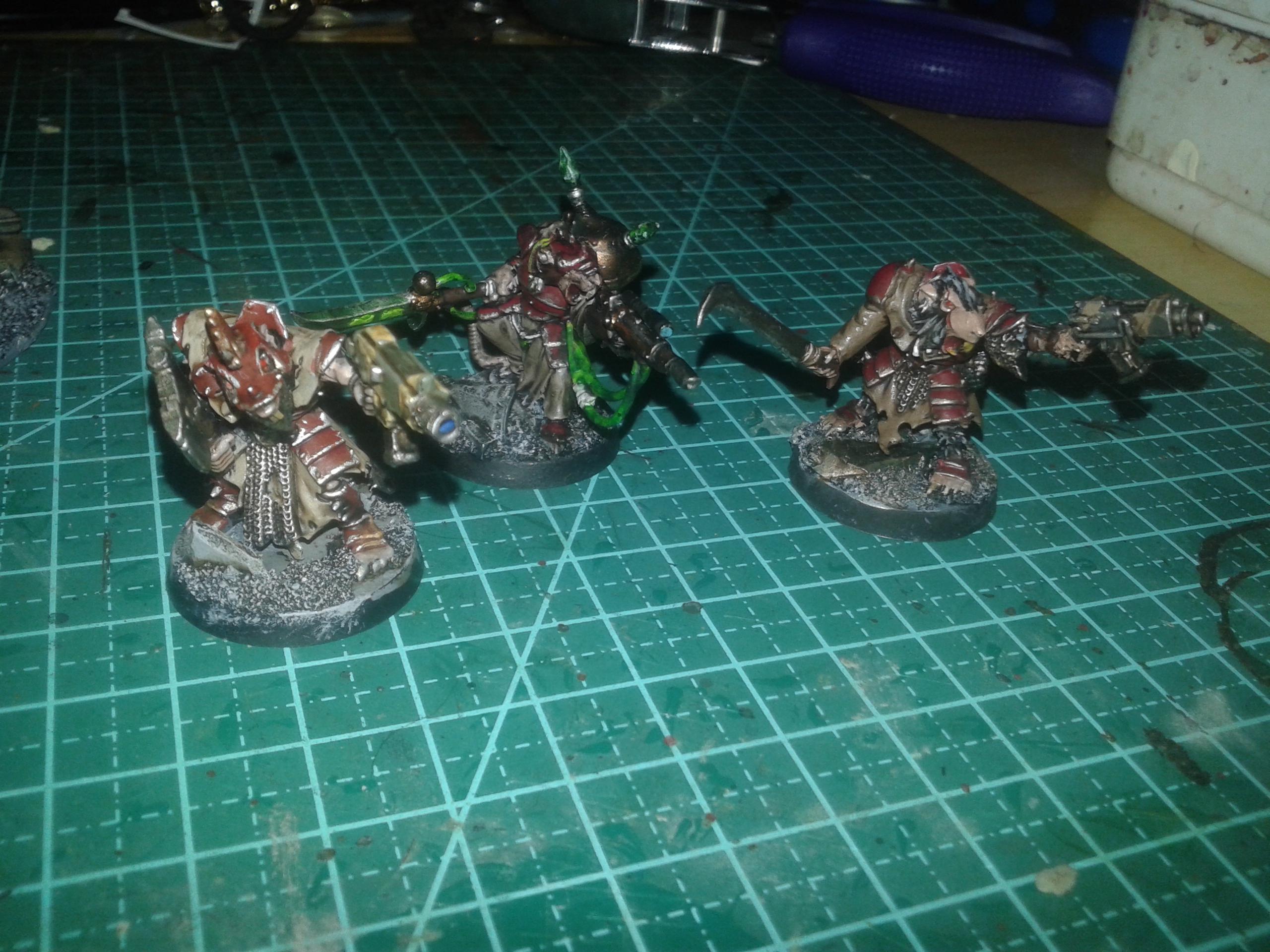 Officers + Warlock Engineer(Primaris Psyker)
