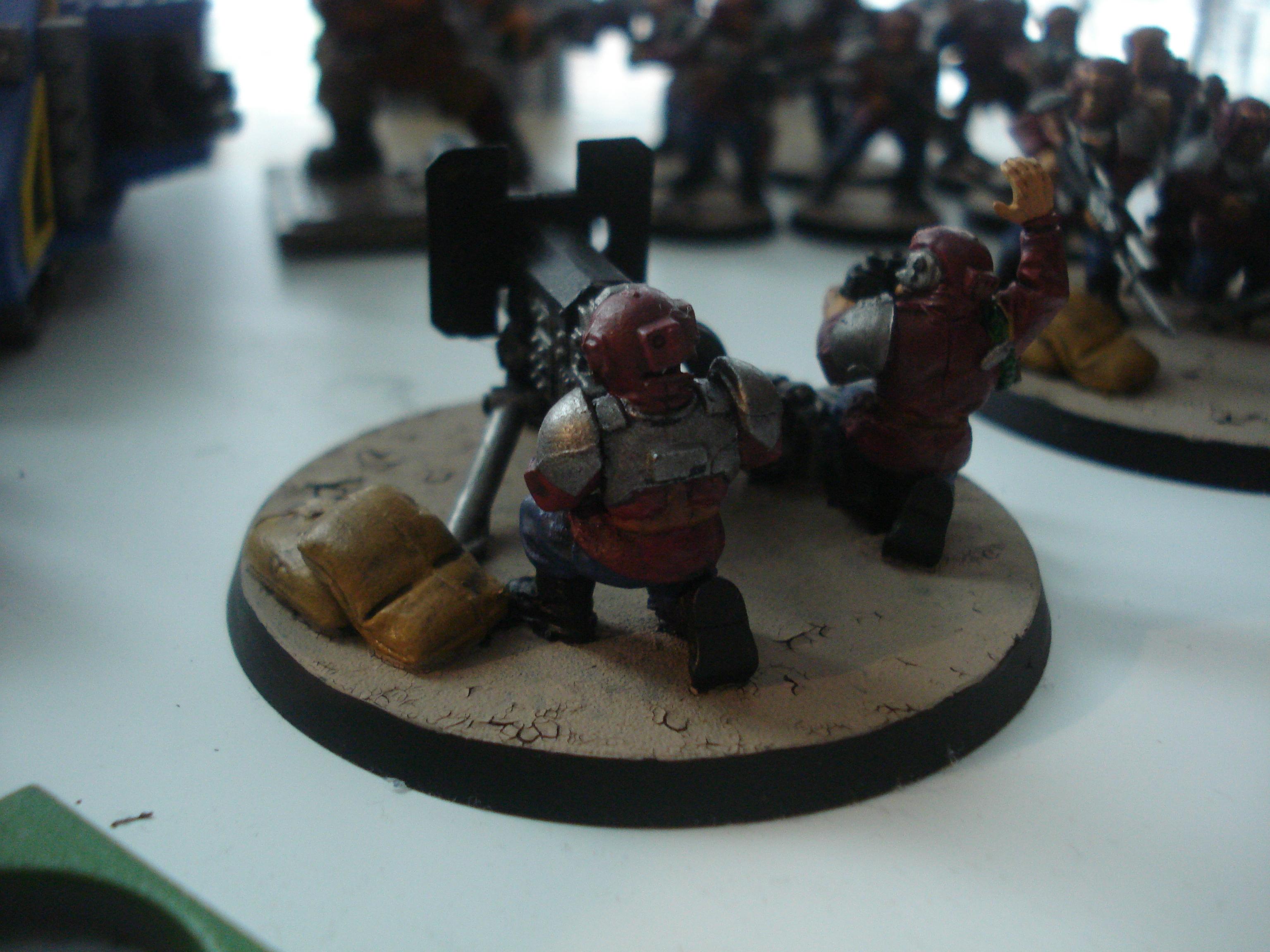 Astra Militarum, Cadians, Games Workshop, Heavy Weapons Team, Imperial Guard, Vostroyans, Warhammer 40,000, Warhmmer 40