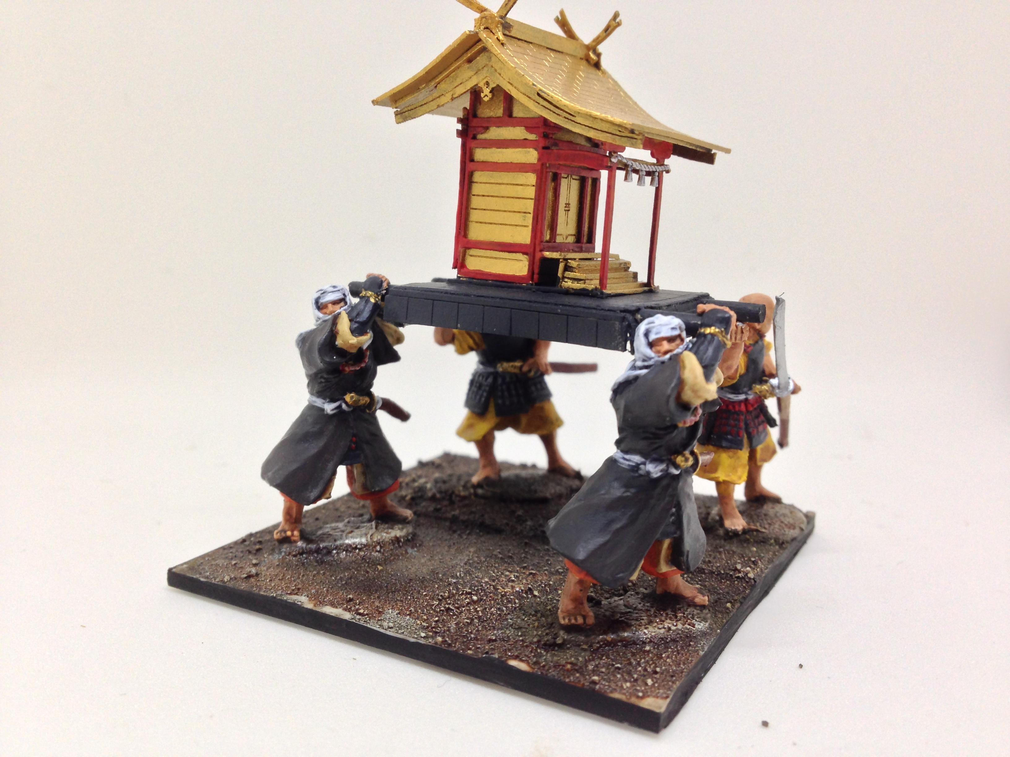 Perry, Samurai, Shrine, Sohei