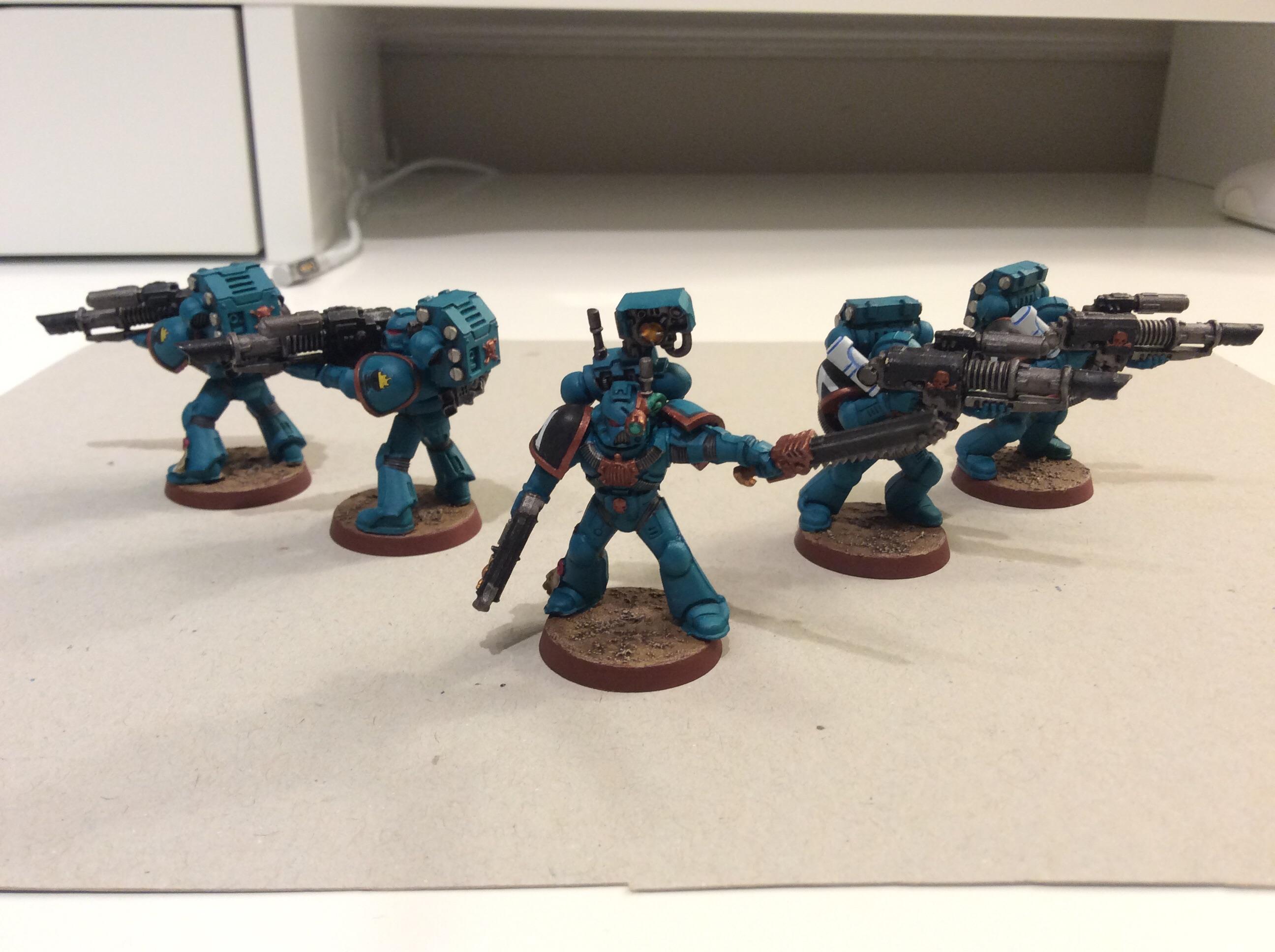 Devastators, Lascannon, Sergeant, Signum