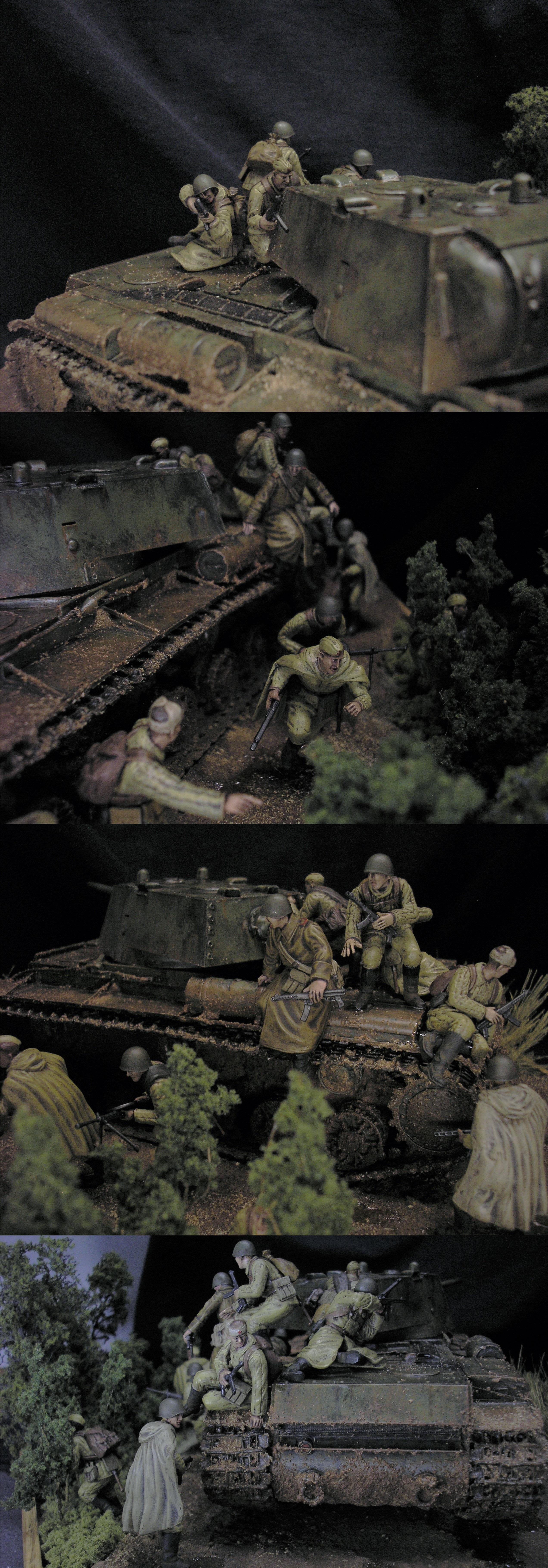 Kv-1, Tank, Ussr, World War 2